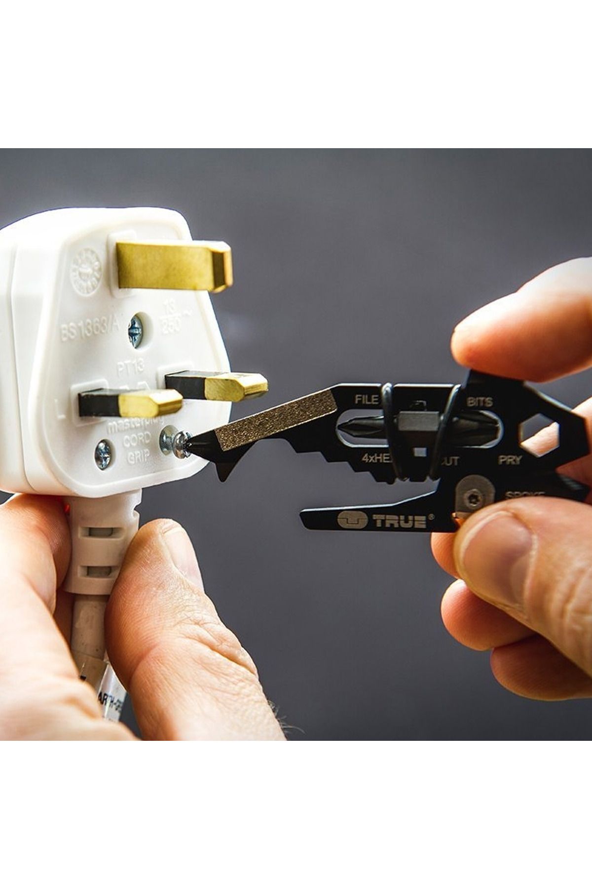 Trueutility-True Utility True Utility Fishface Tool 18 Functions Unisex Various Accessories Tu 206K 7
