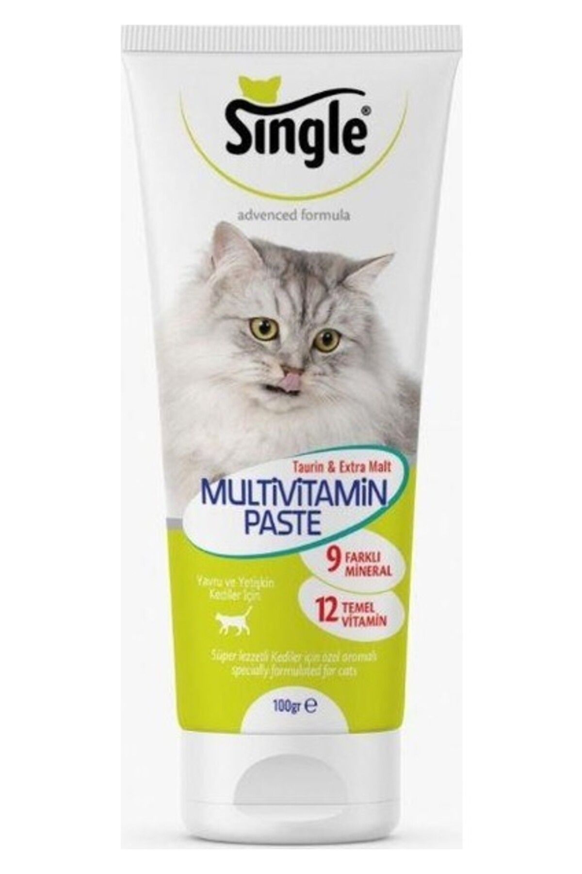 Single Kedi Multivitamin Içerikli Macun 100 gr