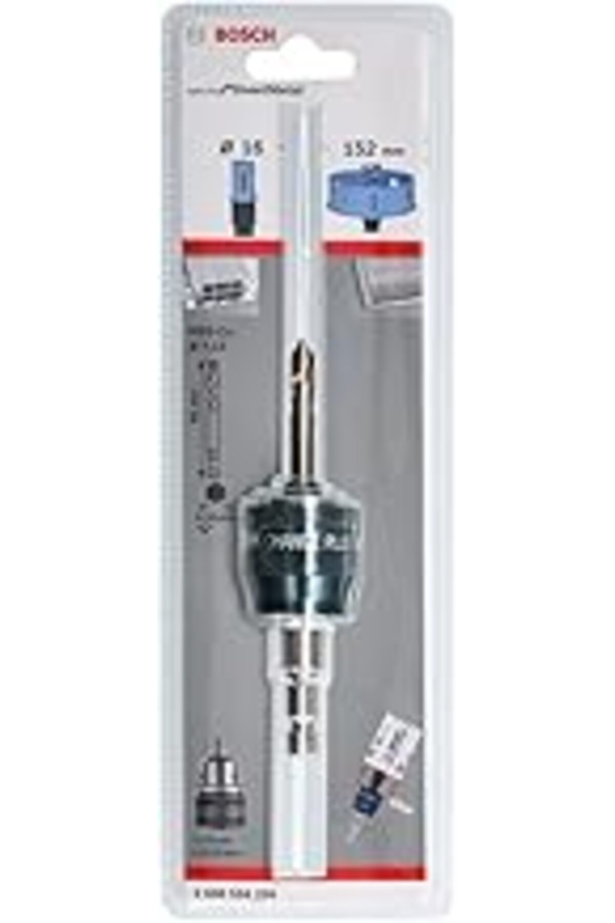 SWAA Professional 1 X Power Change Plus Adaptör (3/8 Inç Altıgen, Hss-Co Matkap Dahil 7,15 X 65 Mm, Deli