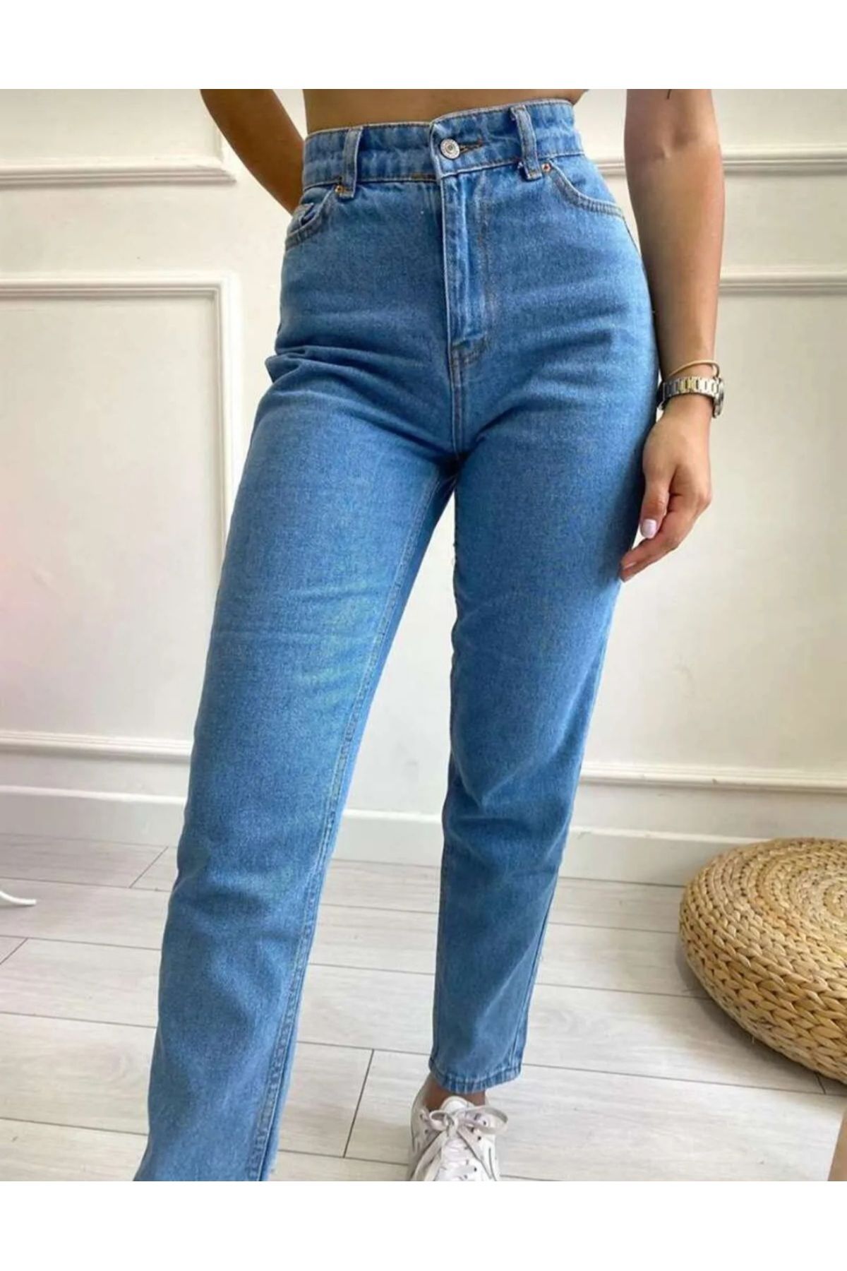 JEANS Mavi Mom Jeans Kot Pantalon