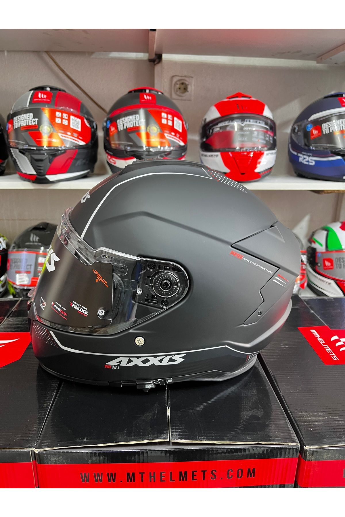 AXXIS AXXİS HAWK FULL FACE KASK GÜNEŞ GÖZLÜKLÜ