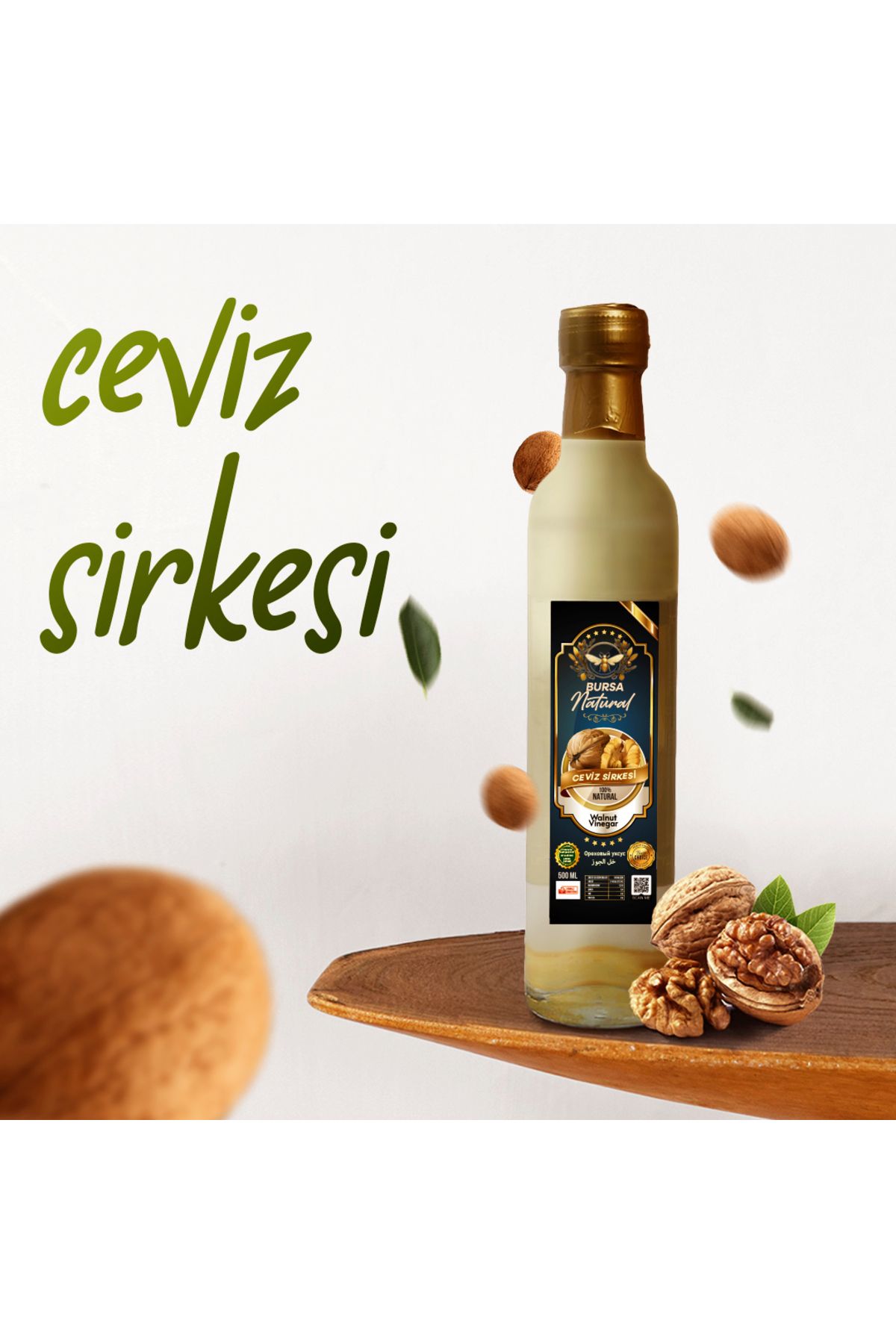 Bursa Natural Ceviz Sirkesi