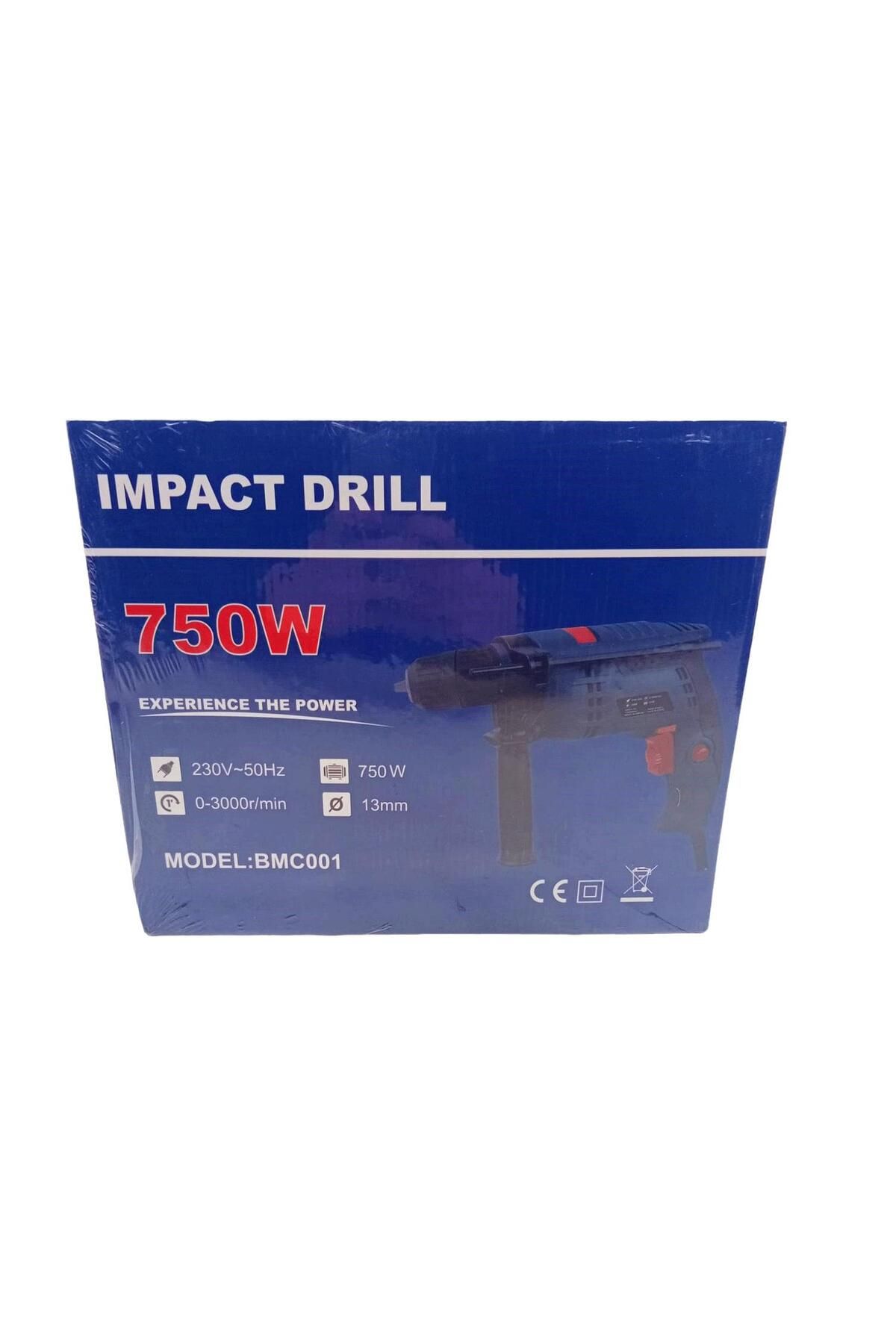 feifei BMC-001 IMPACT DRILL DARBELİ MATKAP 13MM.750W (4767) - AYS2830-2614