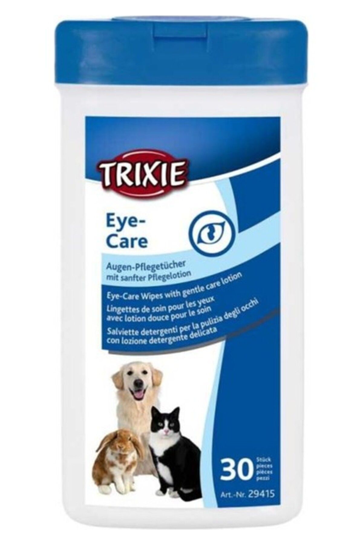 Trixie Islak Göz Temizleme Mendili 30 Adet