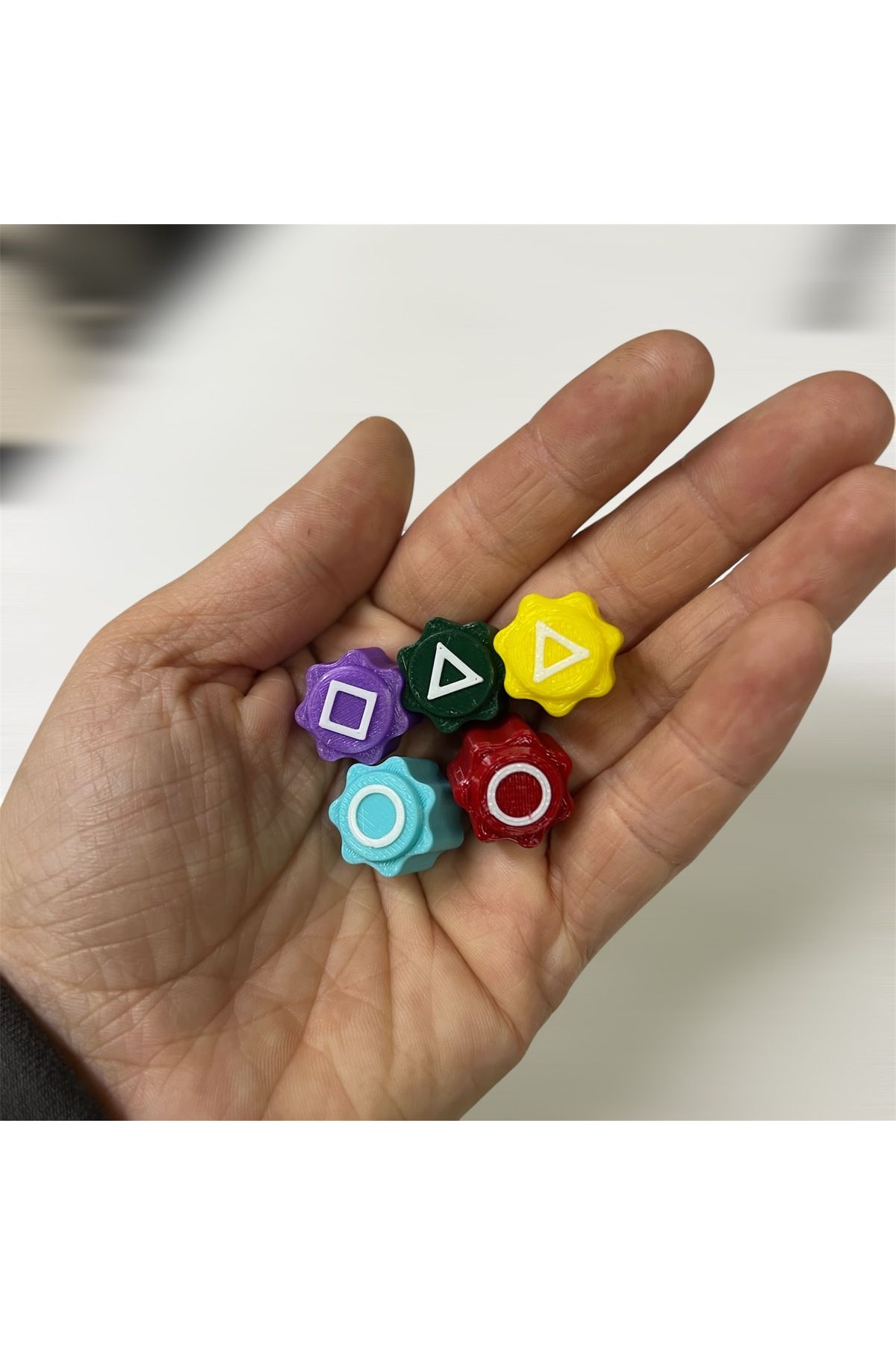 farklı bir hediye-Squid Game Five Stone Game 3D Printer 3