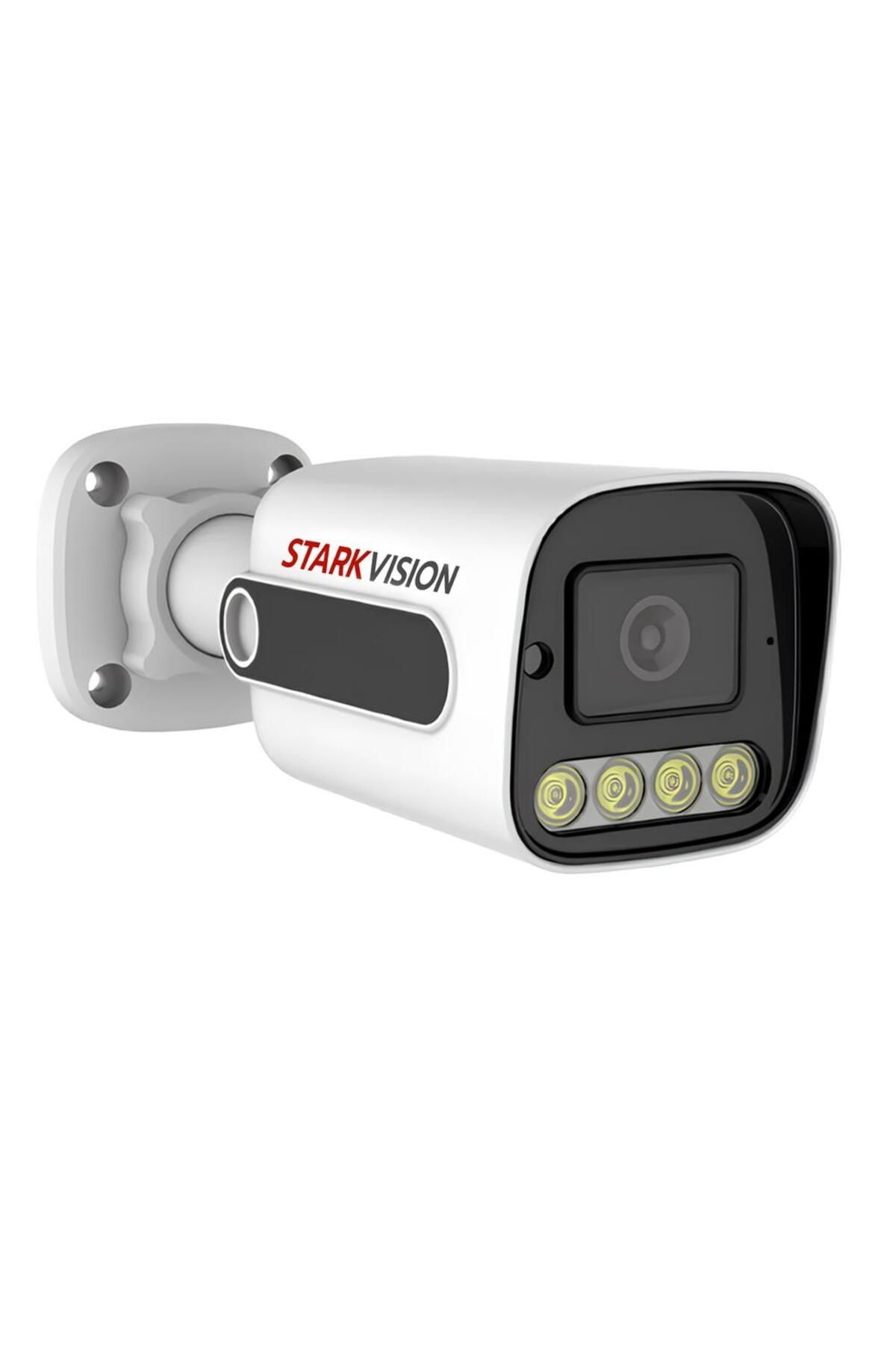 Starkvision ST-2001 5MP 4ledli Uyumlu Plastik Kasalı Gece Renkli Görüşlü IP Bullet Güvenlik Kamerası