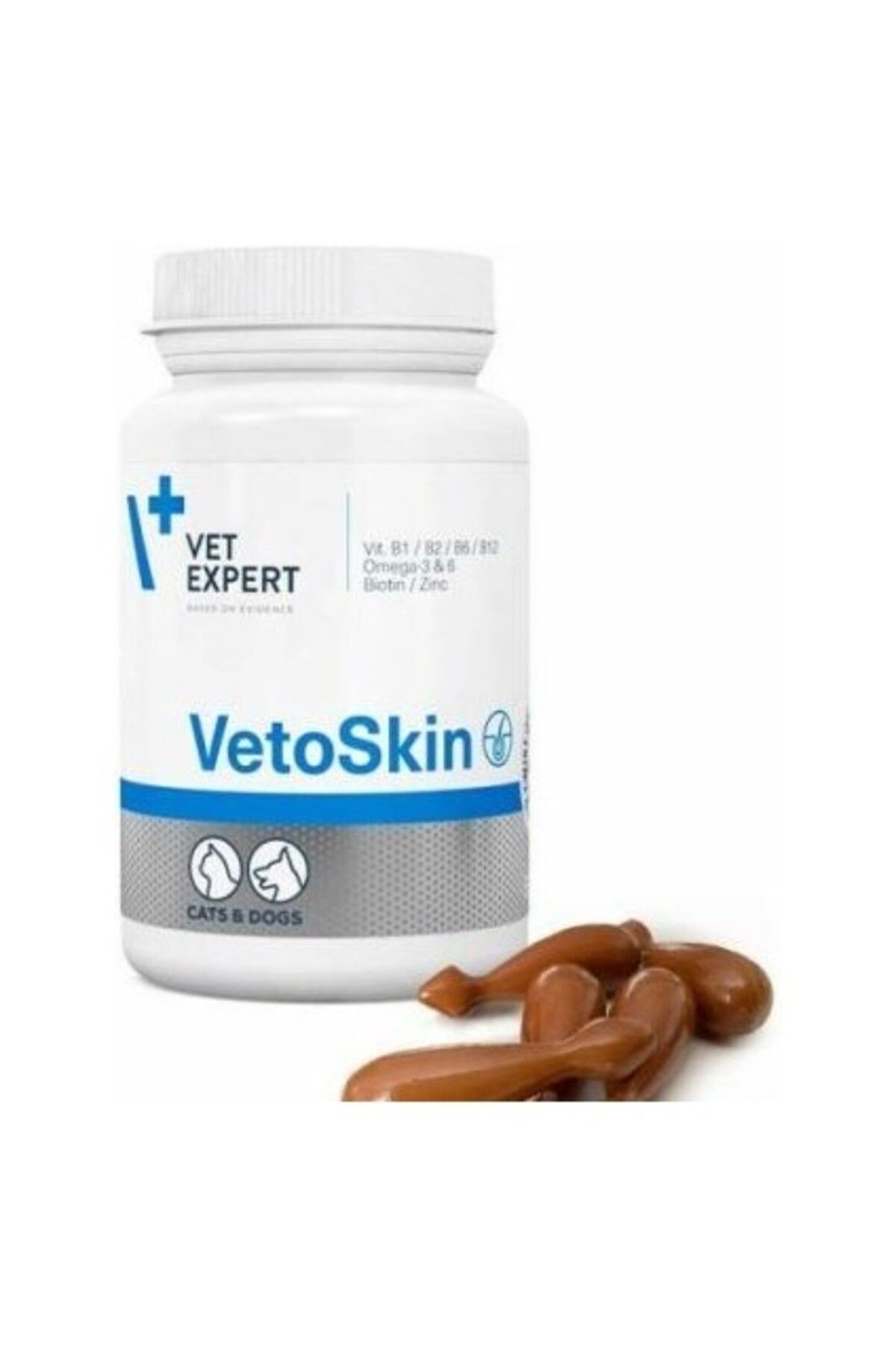 Orqinel Vetoskin 90 Kapsül Köpek & Kedi Vitamin