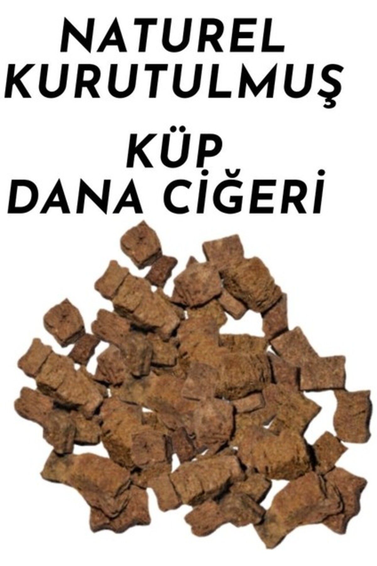 Orqinel Sevimli Petstore Kurutulmuş Küp Dana Ciğeri 150 gr