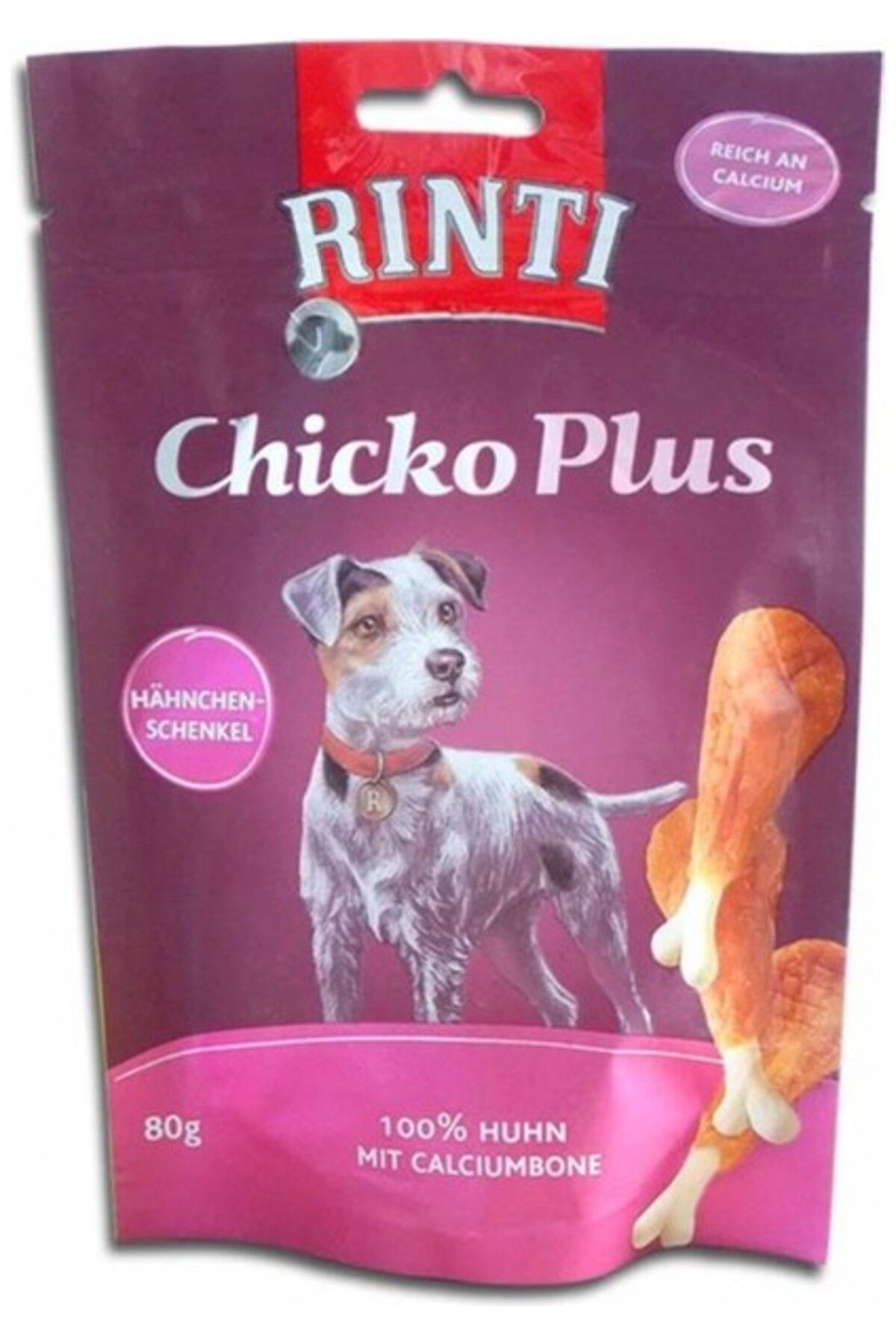 Orqinel Rinti Chicko Plus Tavukbudu Köpek Ödülü 80 gr