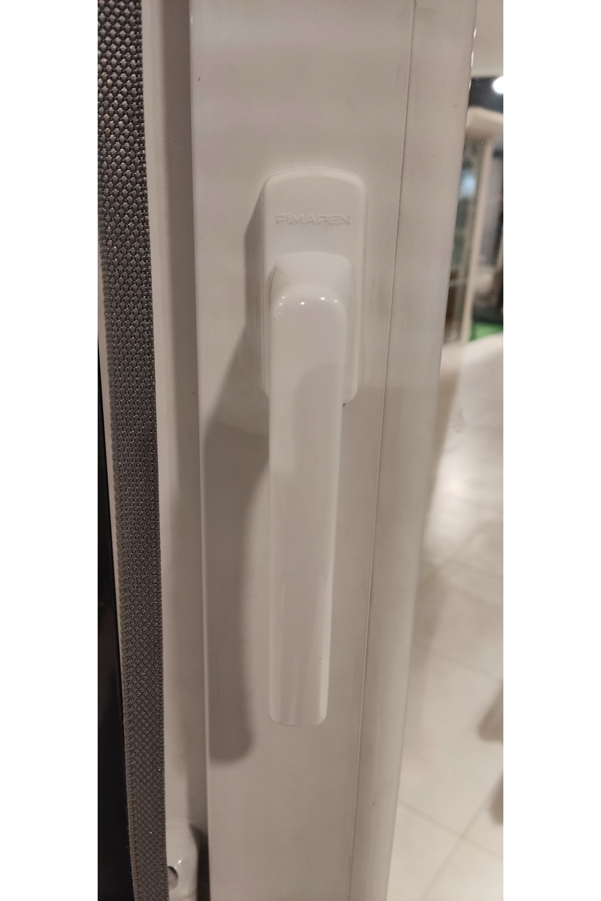 pimapen-2 Pieces - Window Handle White Aluminum 153gram/pcs 5