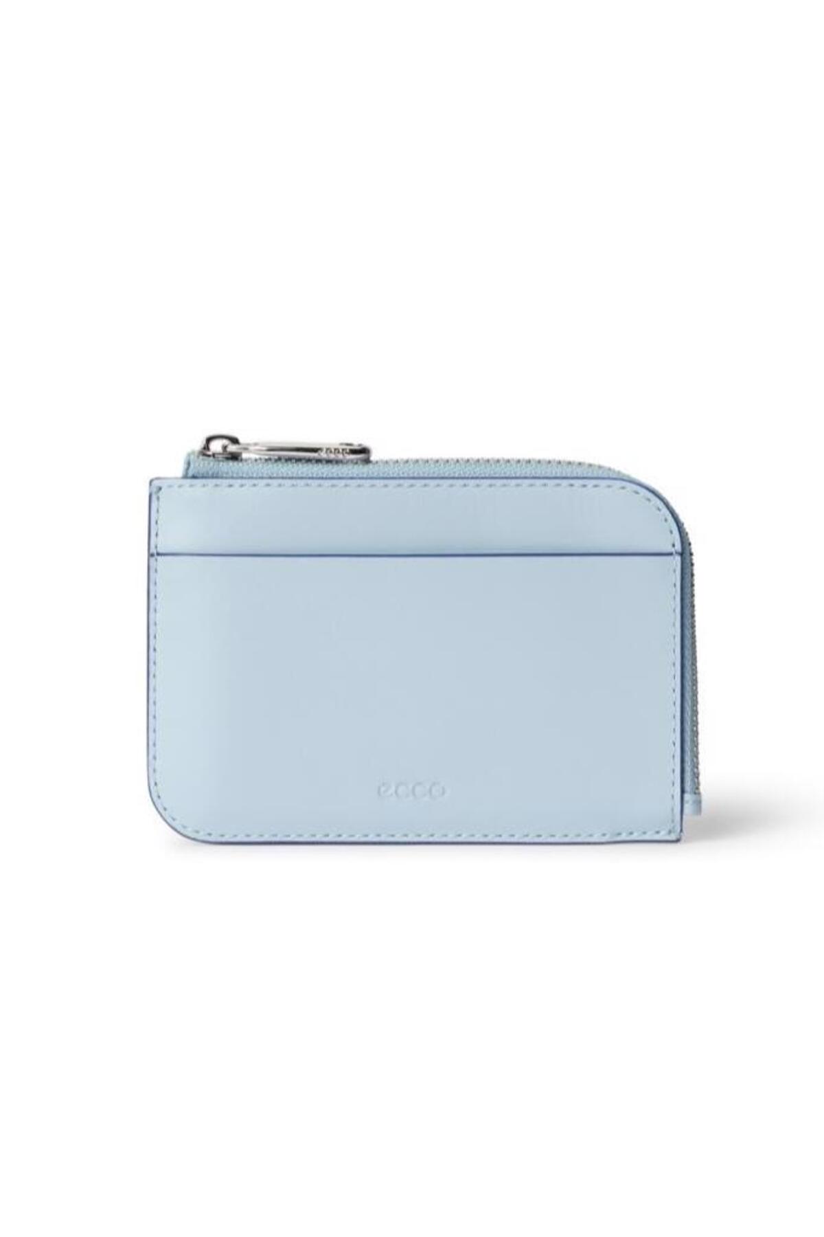 Ecco Card Case Zipped Smooth Leather