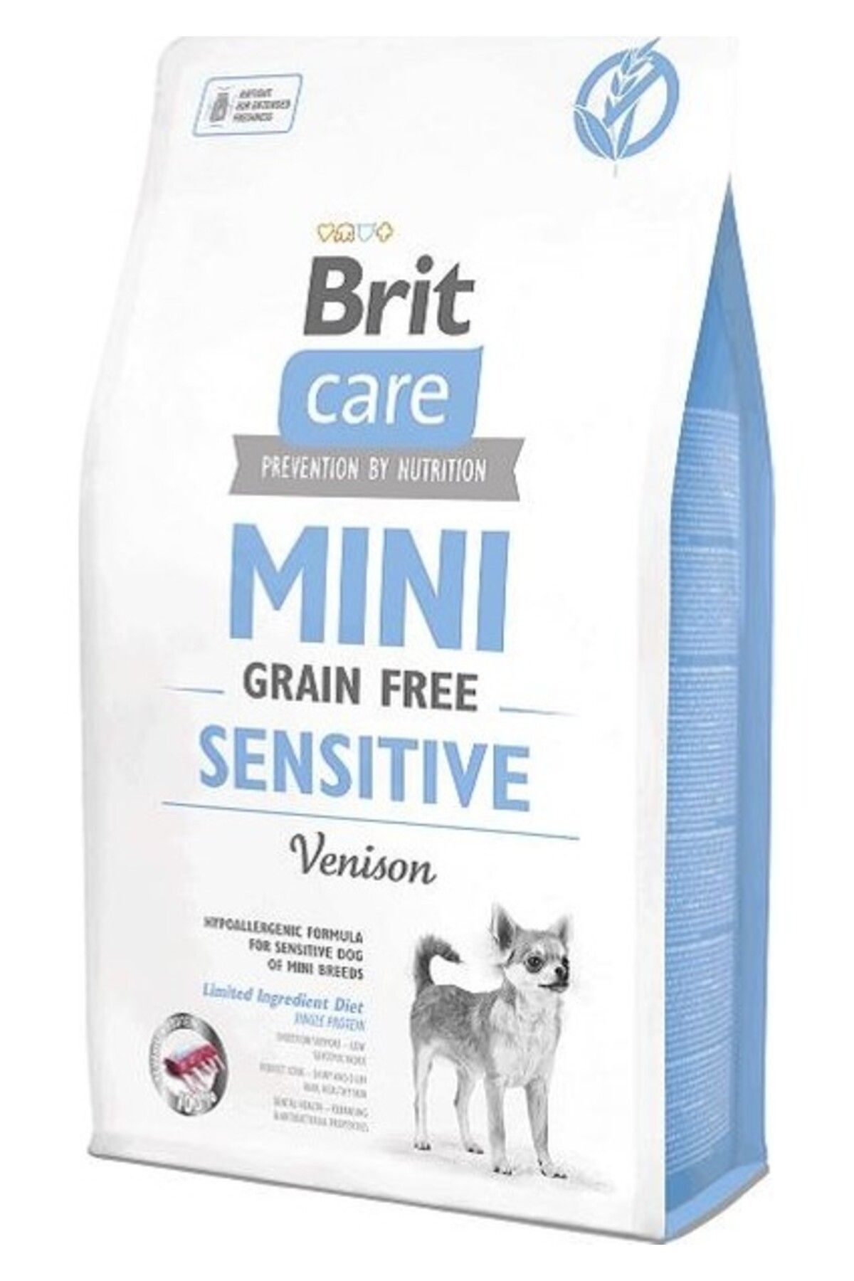 Brit Care Tahılsız Mini Hassas Geyikli Köpek Maması 2 kg