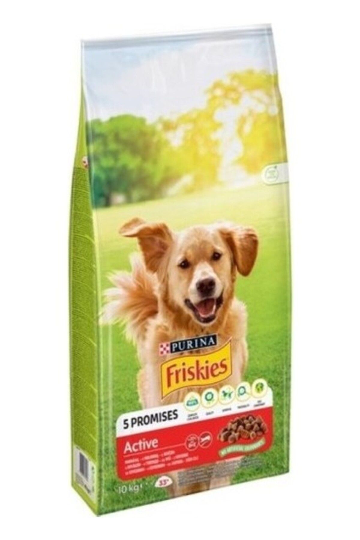 Orqinel Friskies Active Duot Etli Yetişkin Köpek Maması 10 kg