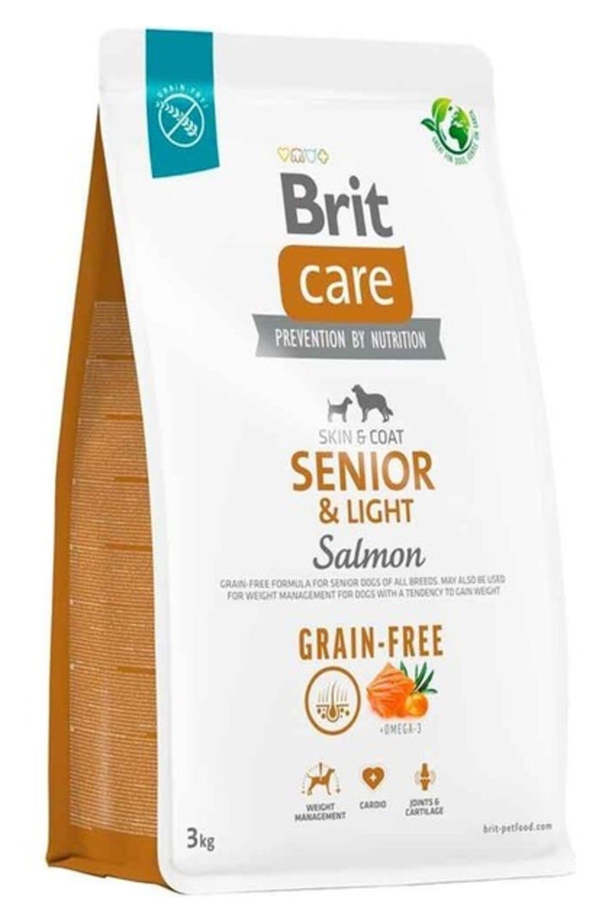 Brit Care Tahılsız Somonlu Yaşlı Köpek Maması 3 kg