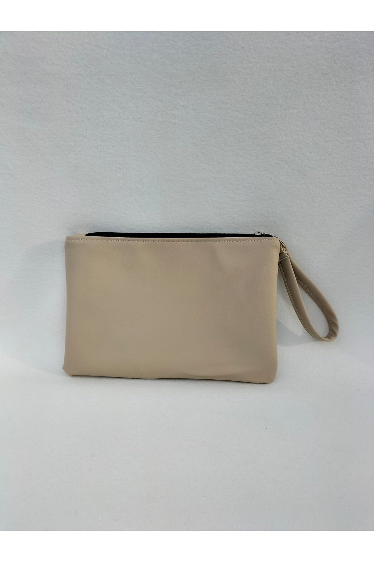 Nüveden Kadın Deri Portföy Clutch El Çantası