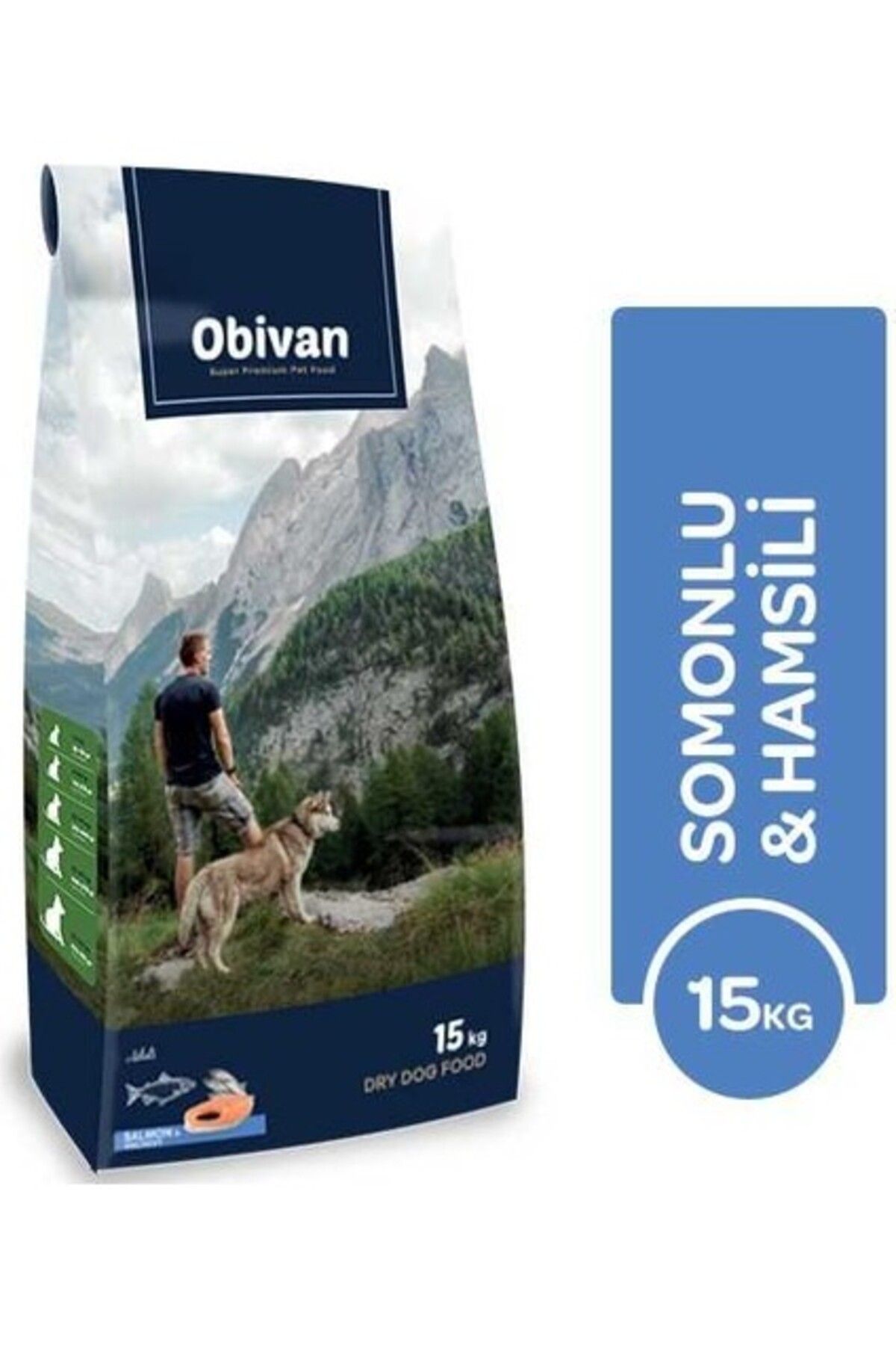 Furlo Obivan Hypoallergenic Somonlu & Hamsili Köpek Maması 15 kg