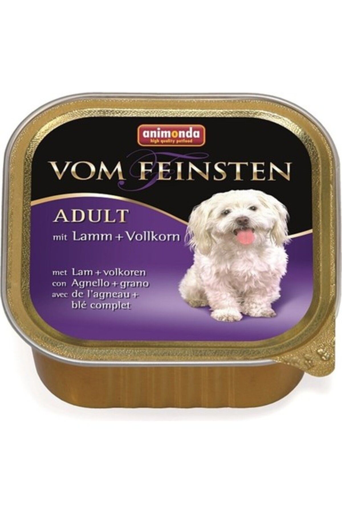 Animonda Vom Feinsten Kuzu Etli Yetişkin Köpek Konservesi 150 gr