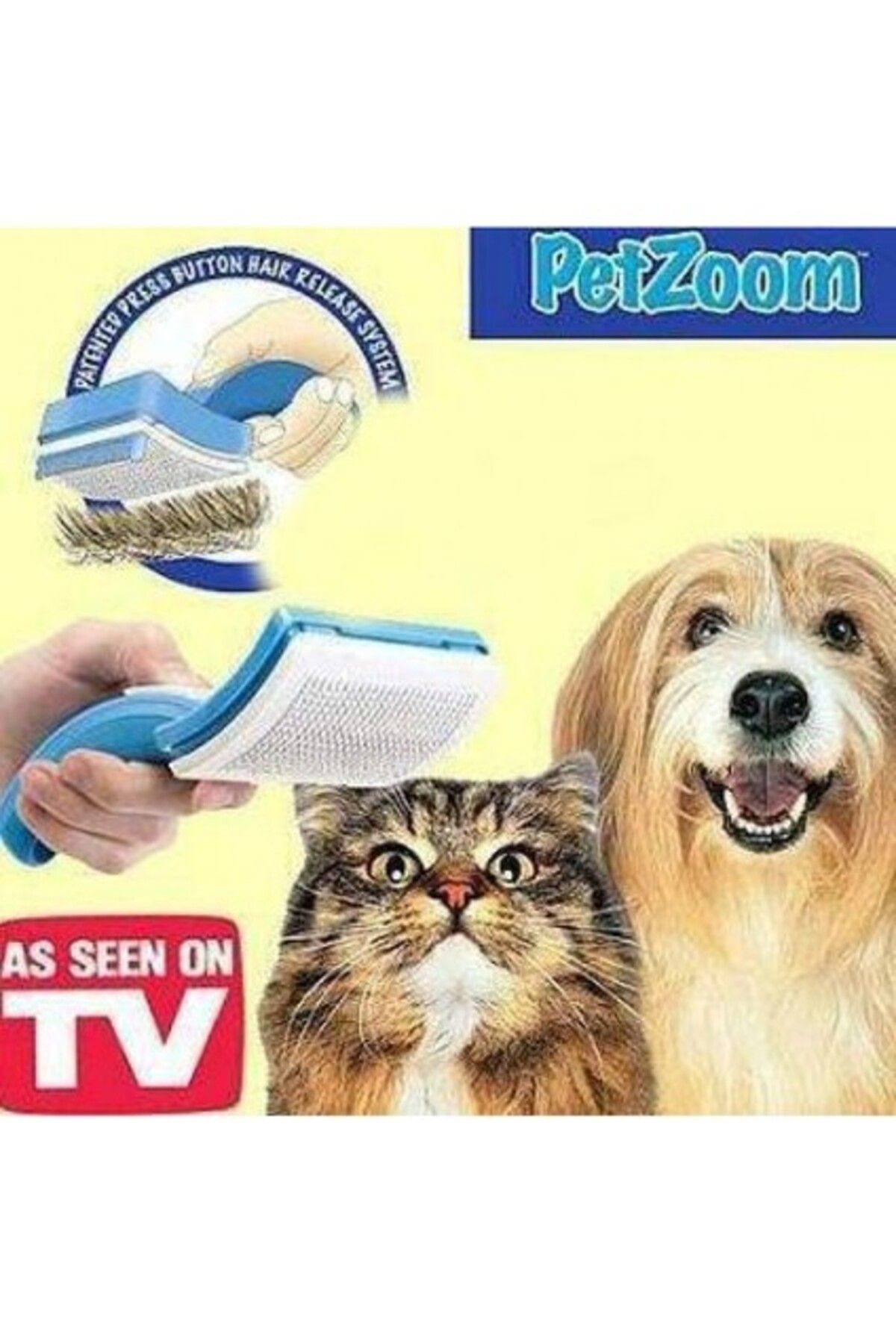 Orqinel Pet Zoom Kedi Köpek Tarağı