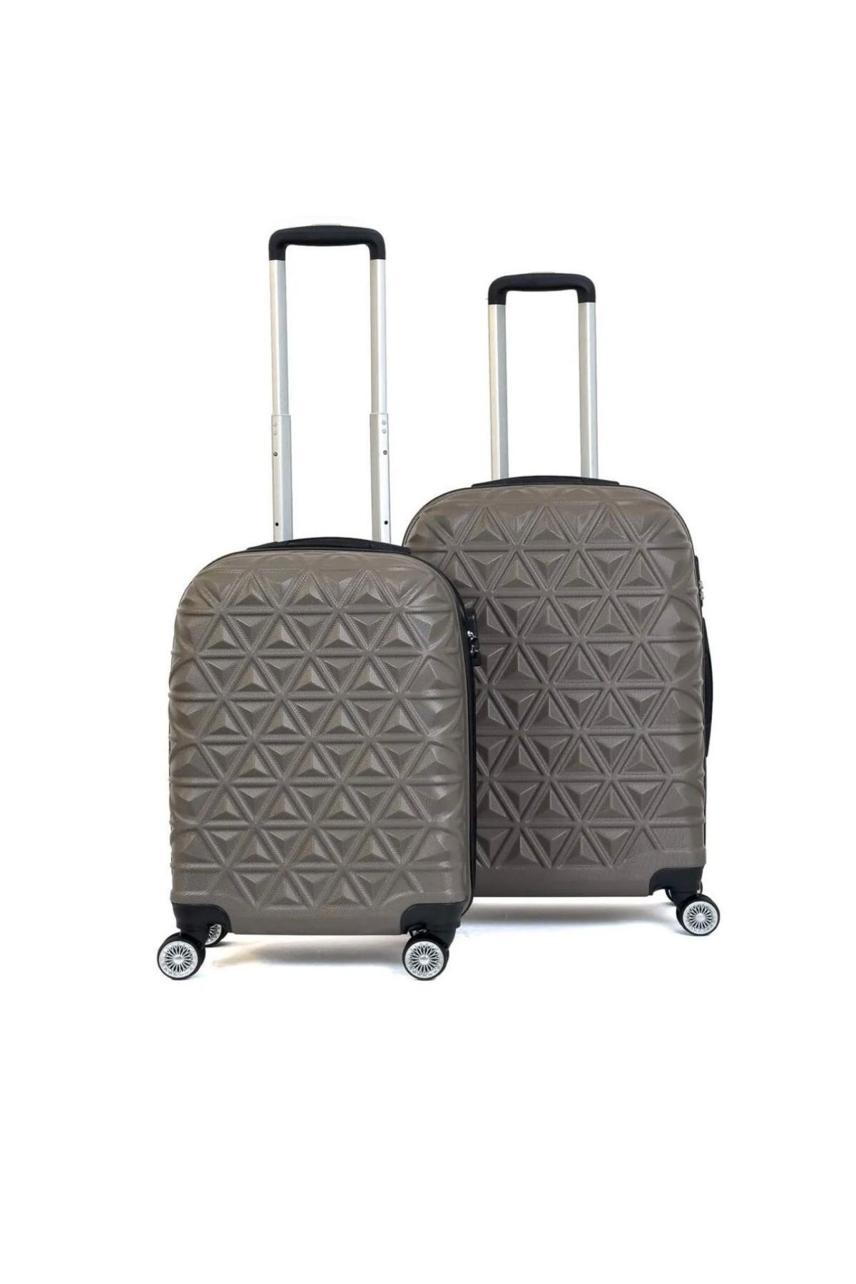 Reymond Luggage Piramit Desen ABS Seyahat Valizi, Canyon Serisi, Kabin Boy&Orta Boy