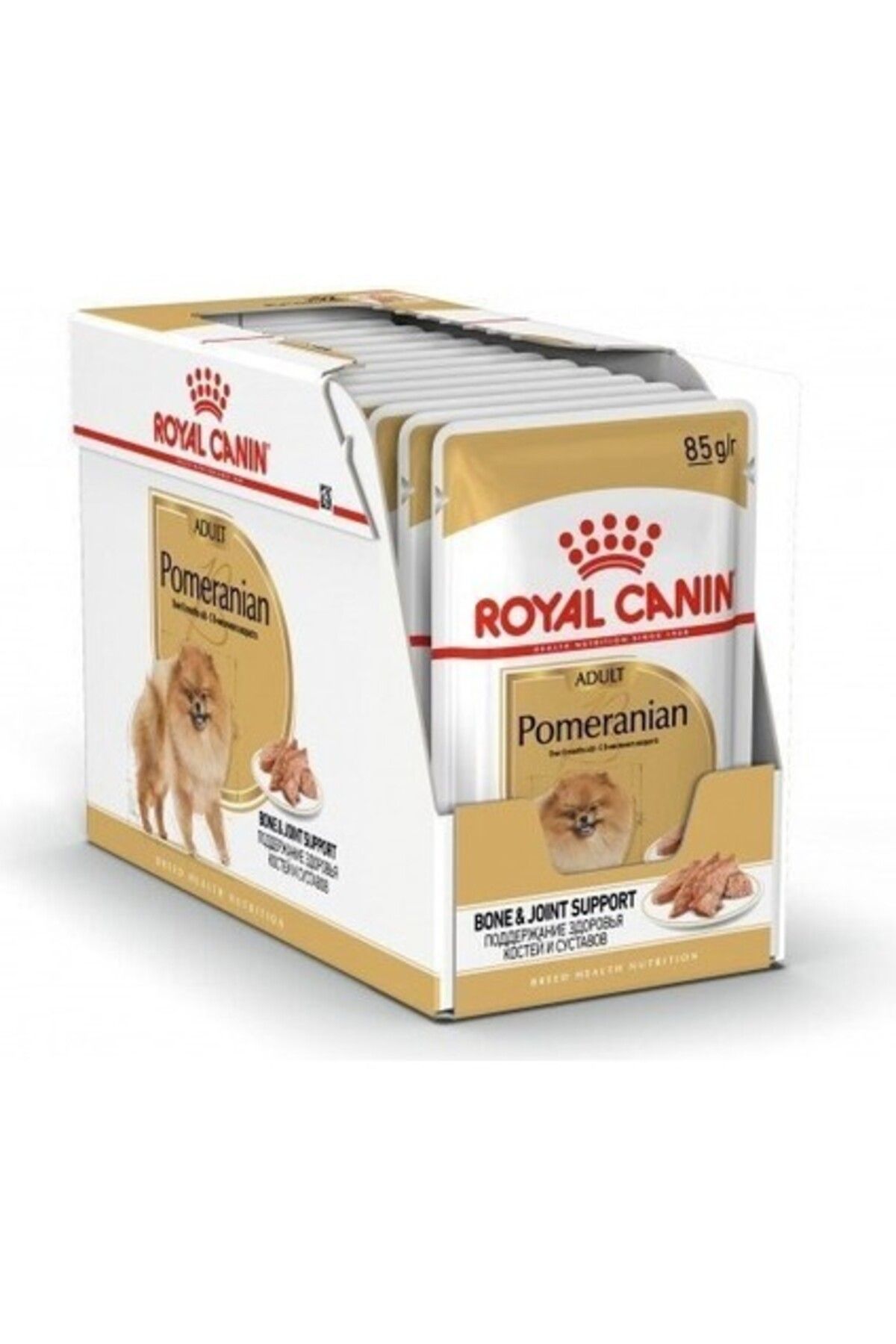 Royal Canin Pomeranian Yetişkin Köpek Pouch Mama 12 x 85 Gr