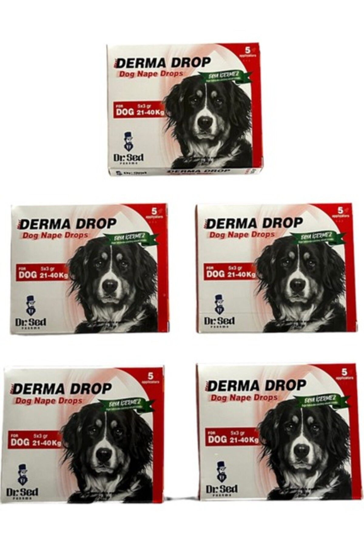 Orqinel Dr. Sed Köpekler Için Ensedamlası Dışparazit Deri Bakım 21-40 kg x 5
