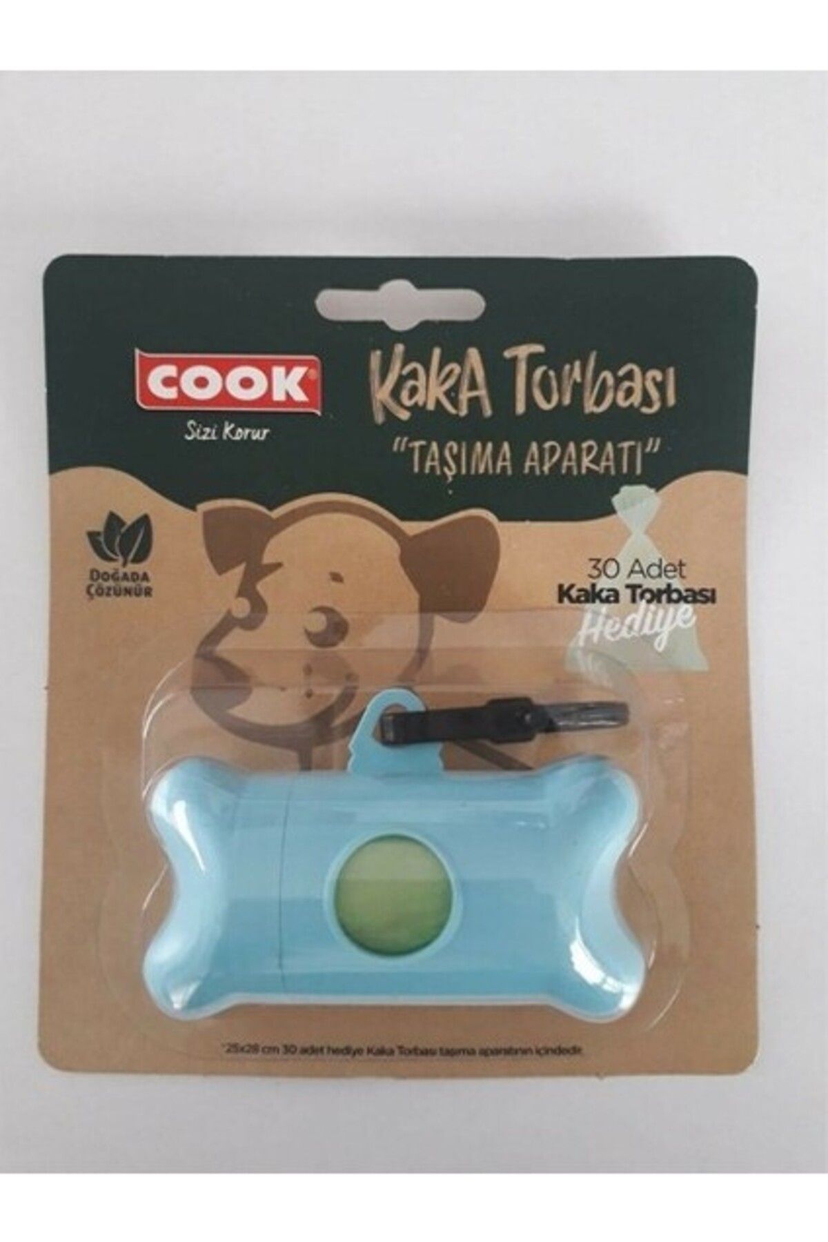 Furlo Cook Evcil Hayvan Kaka Torbası Kit-Mavi