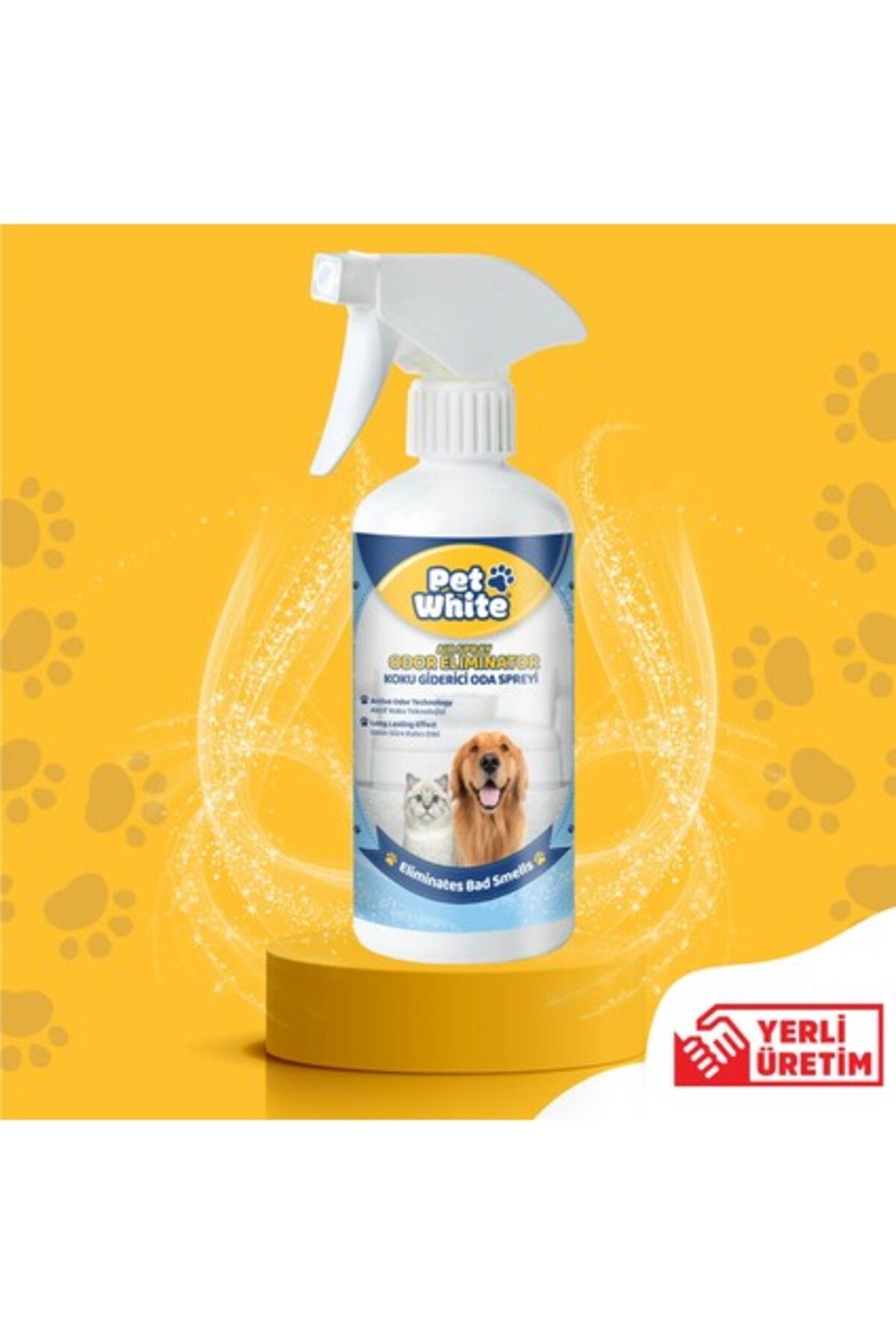 Orqinel Pet White Evcil Hayvan Koku Giderici Oda Spreyi 500 ml