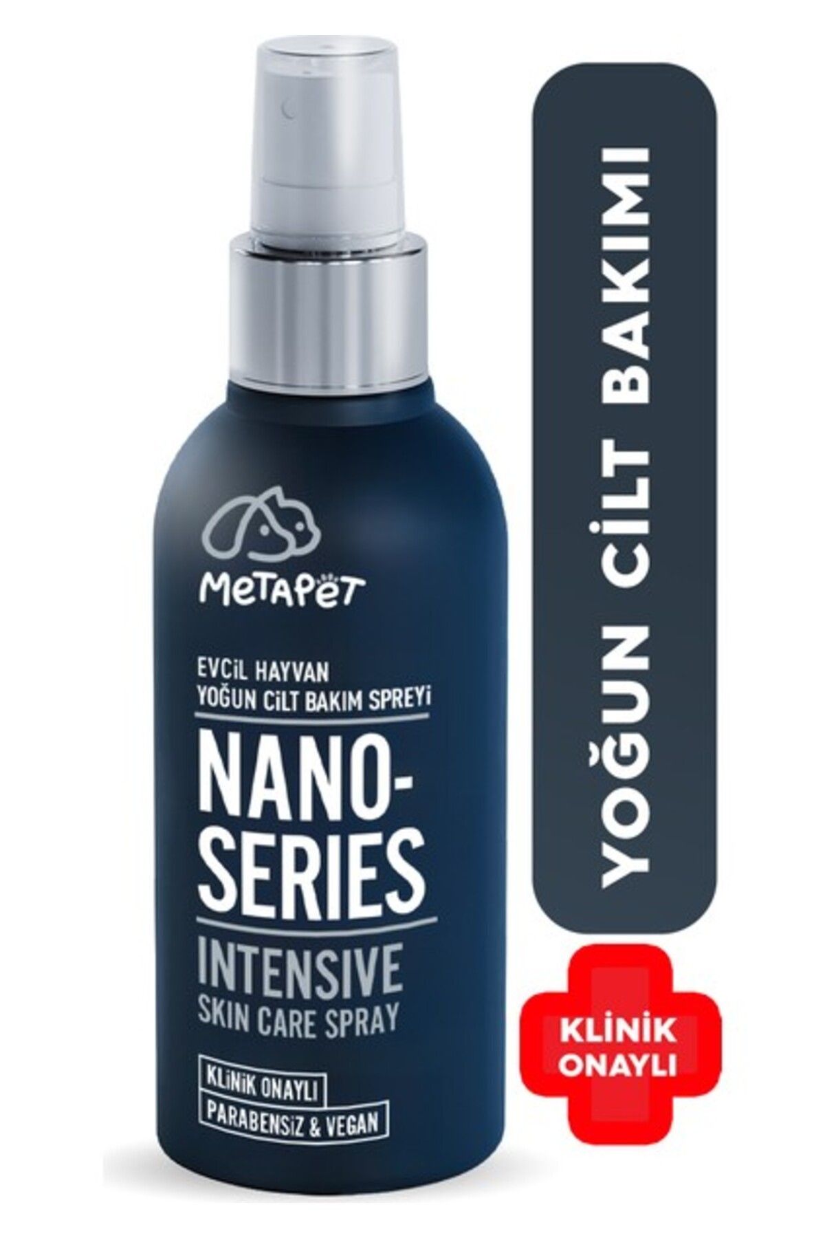 Metapet Köpek Nano Series Yoğun Cilt Bakımı Spreyi, Göz Kulak Ağız Temizlemeye Uygundur, 150 ml