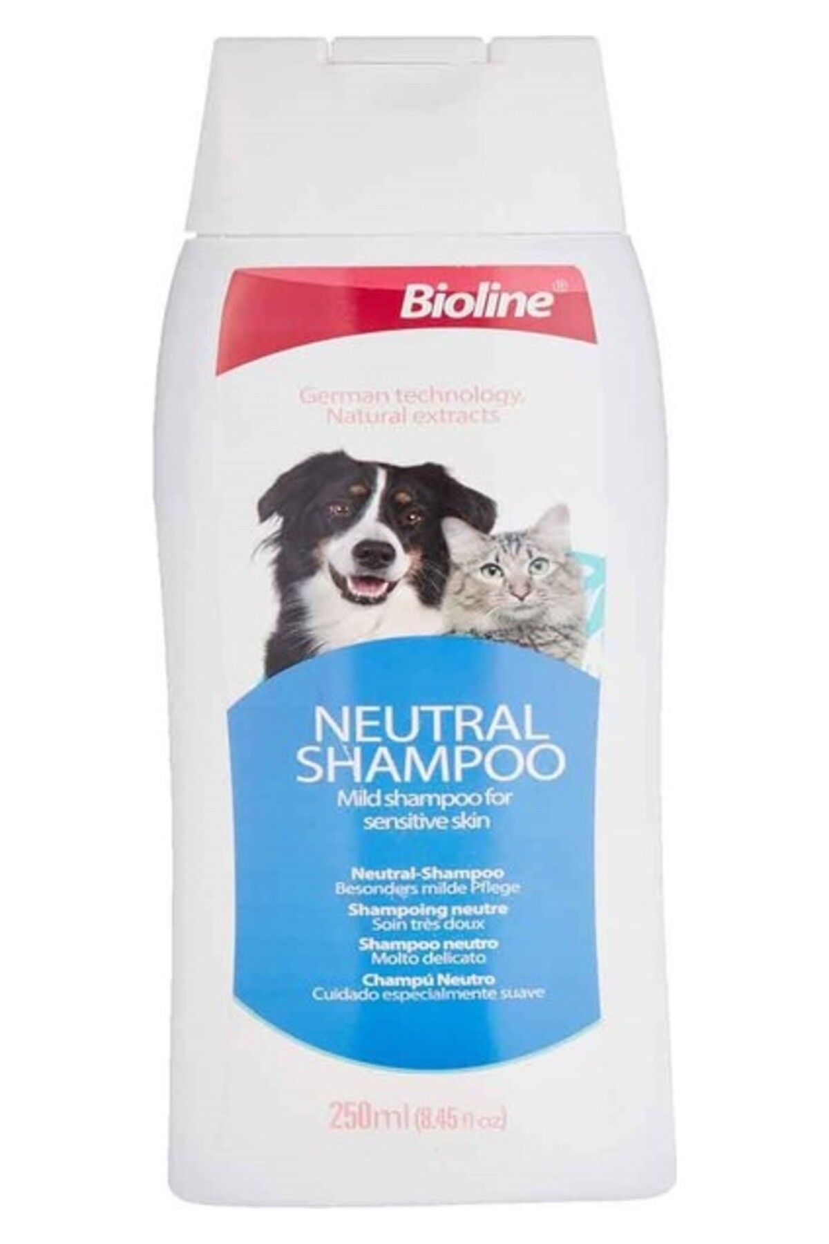 Bioline Kedi ve Köpek İçin Doğal Şampuan 250 Ml