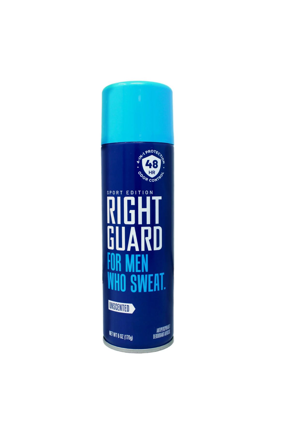 Right Guard Sport Unscented (Kokusuz ) Erkek Erkekler İçin Deodorant 6 OZ 170gr