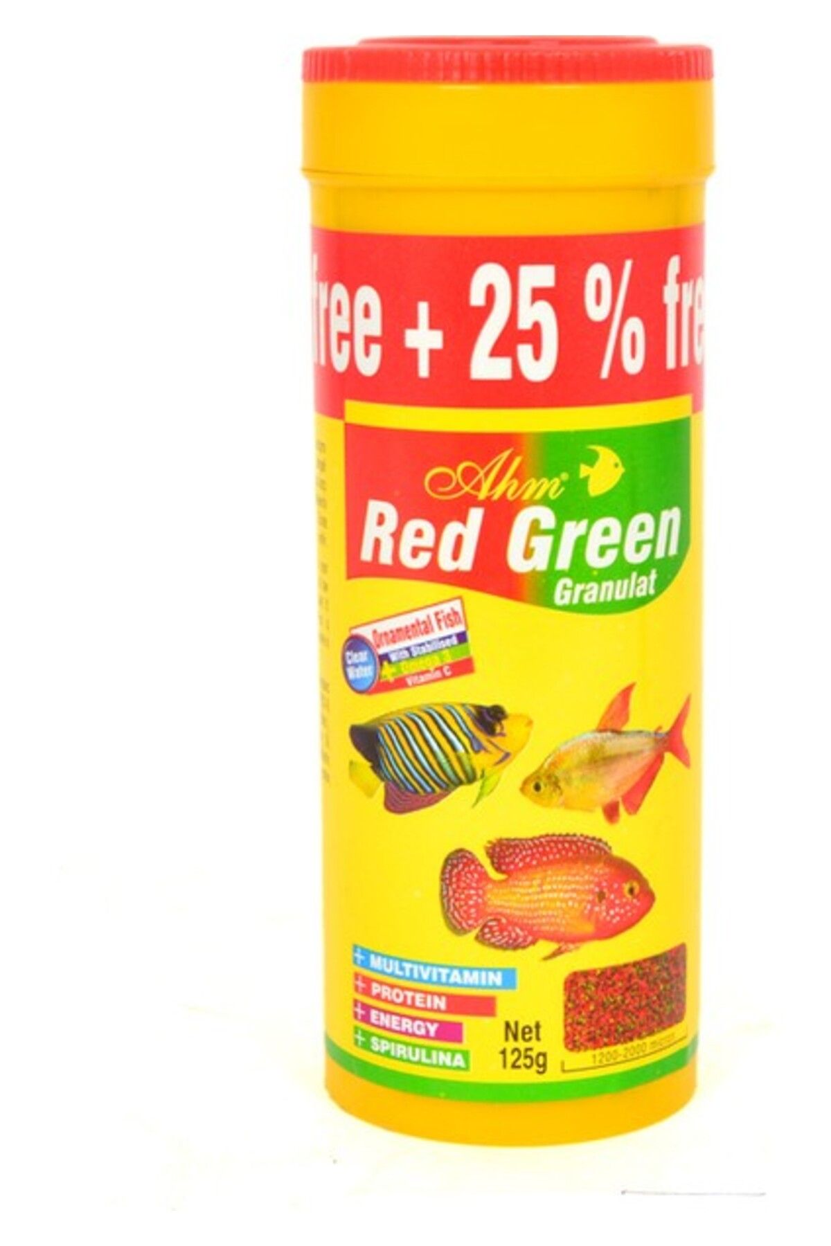 Orqinel Red Green Granulat 250 ml Balık Yemi