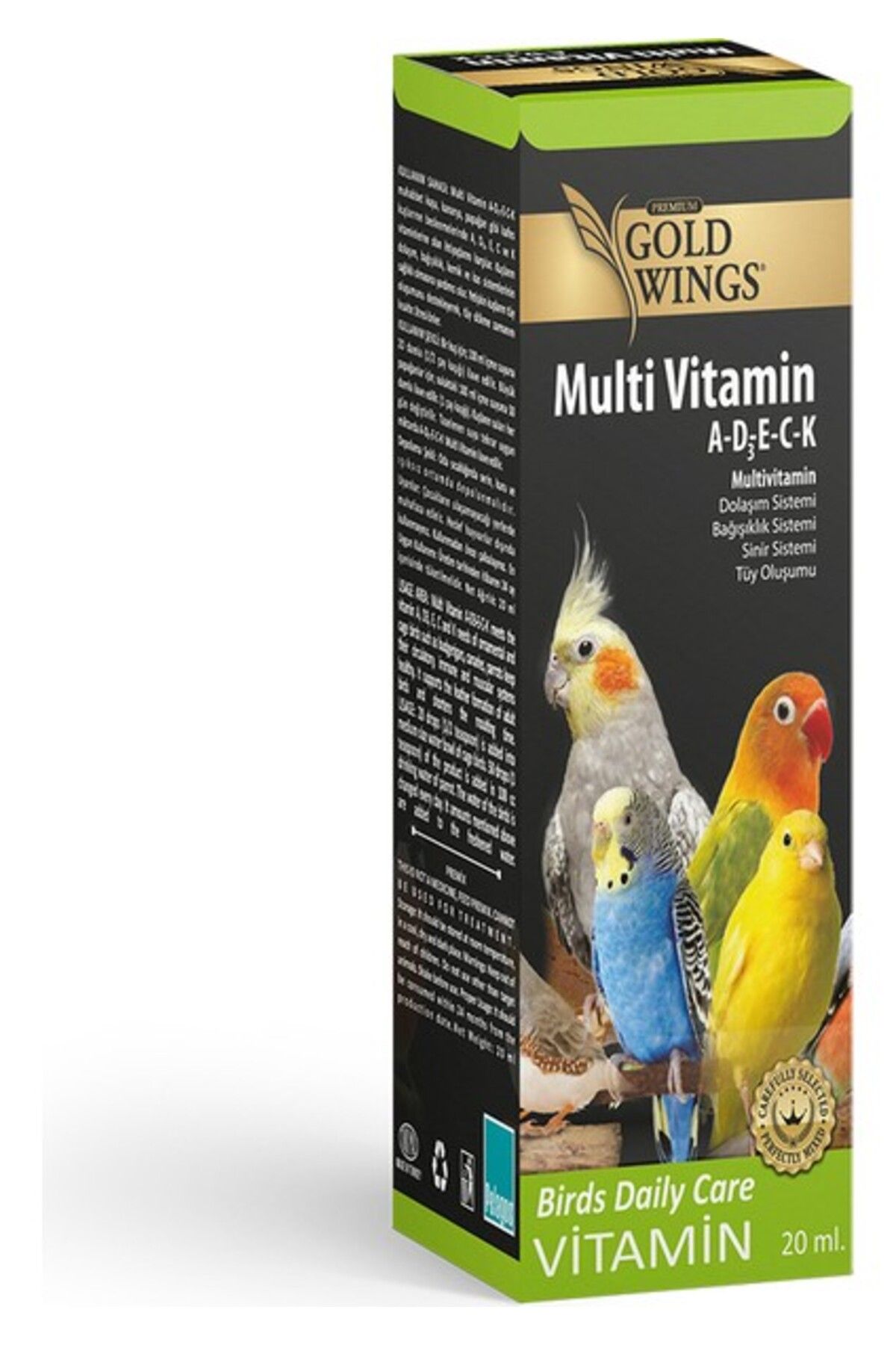 Gold Wings Gwp Tüy Oluşum Destek Multi VITAMIN-200CC