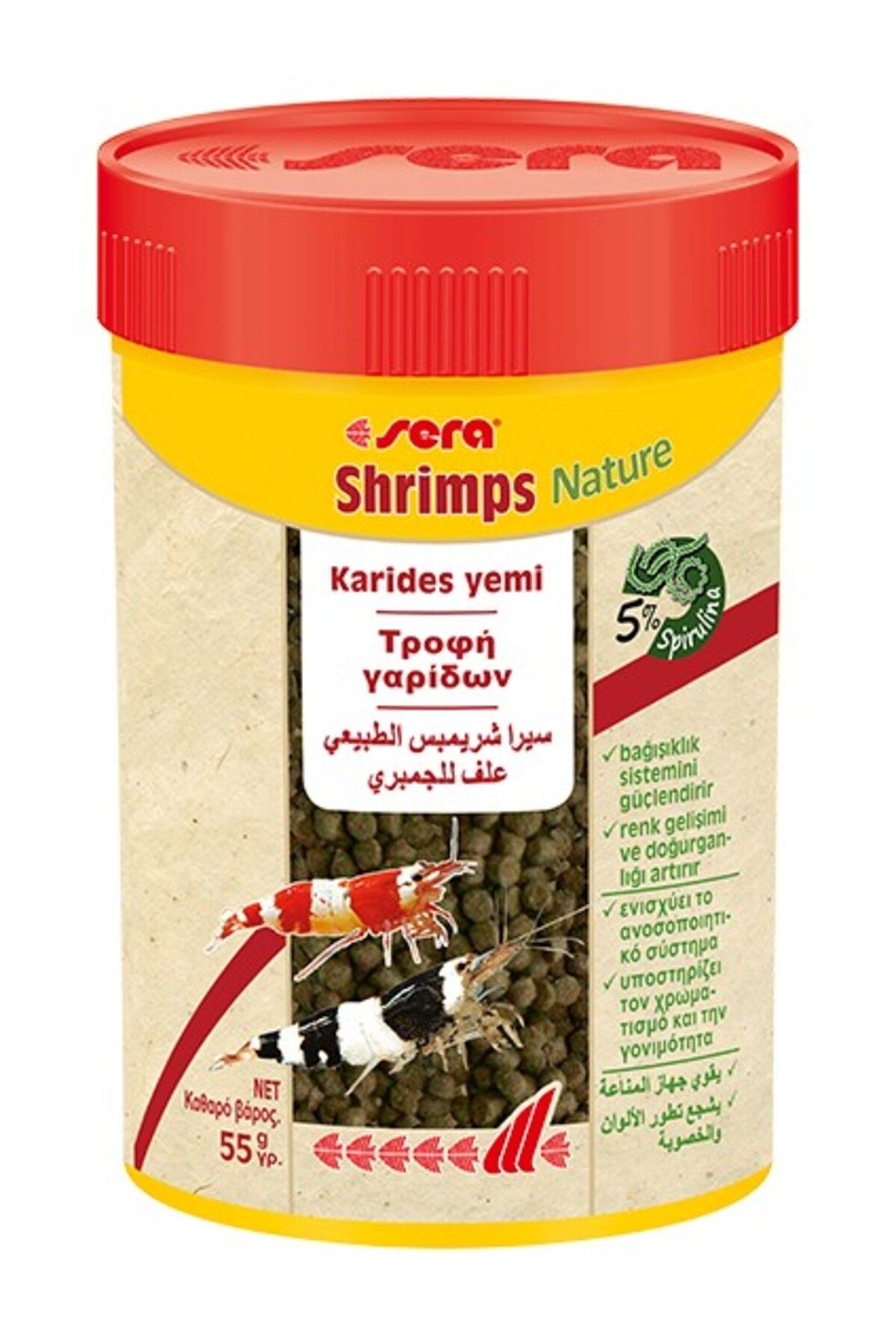 SERA Shrimps Natural Balık Yemi 100 ml