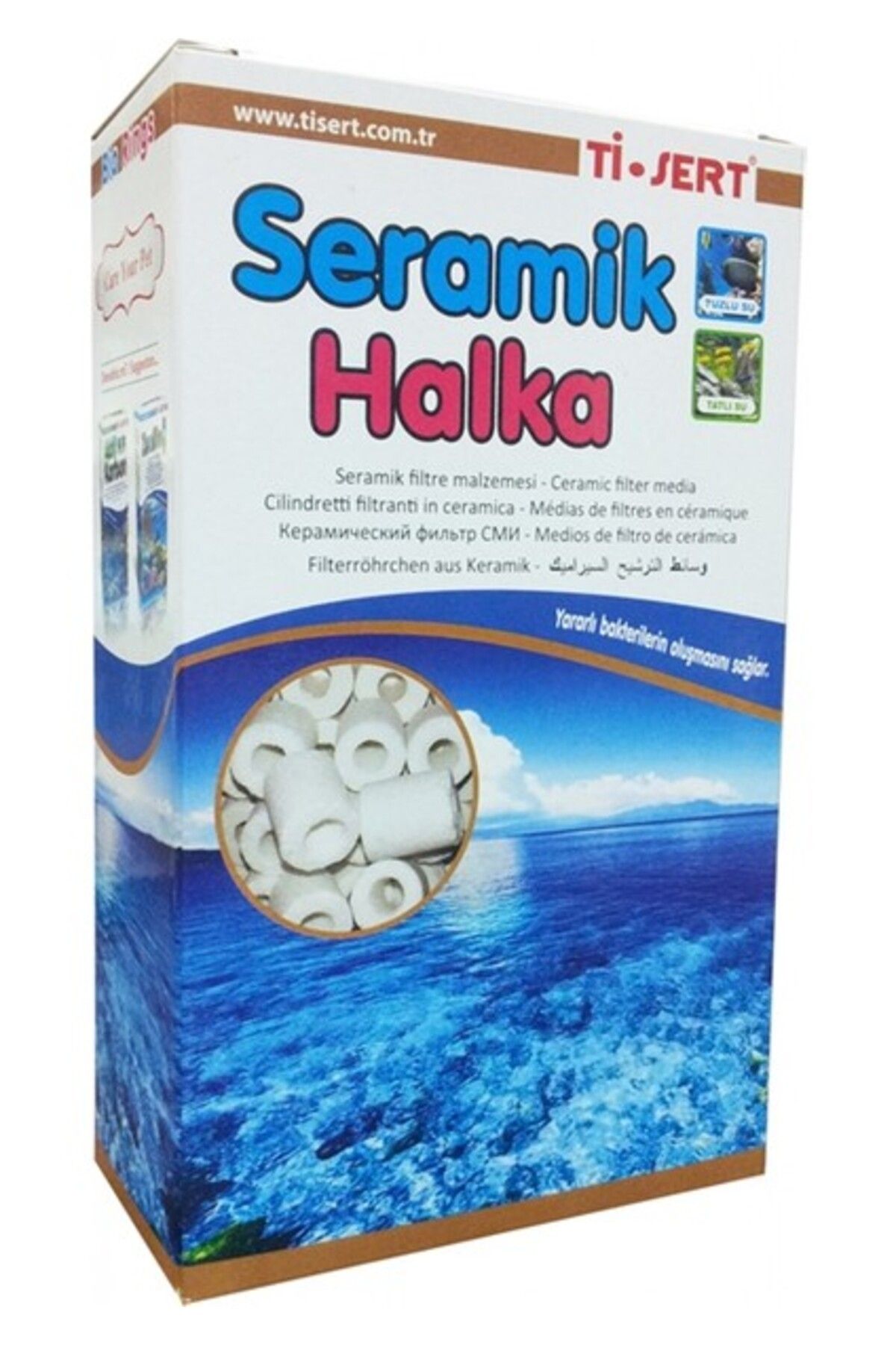 Orqinel Ti-Sert Seramik Halka Filtre Malzemesi 350Gr