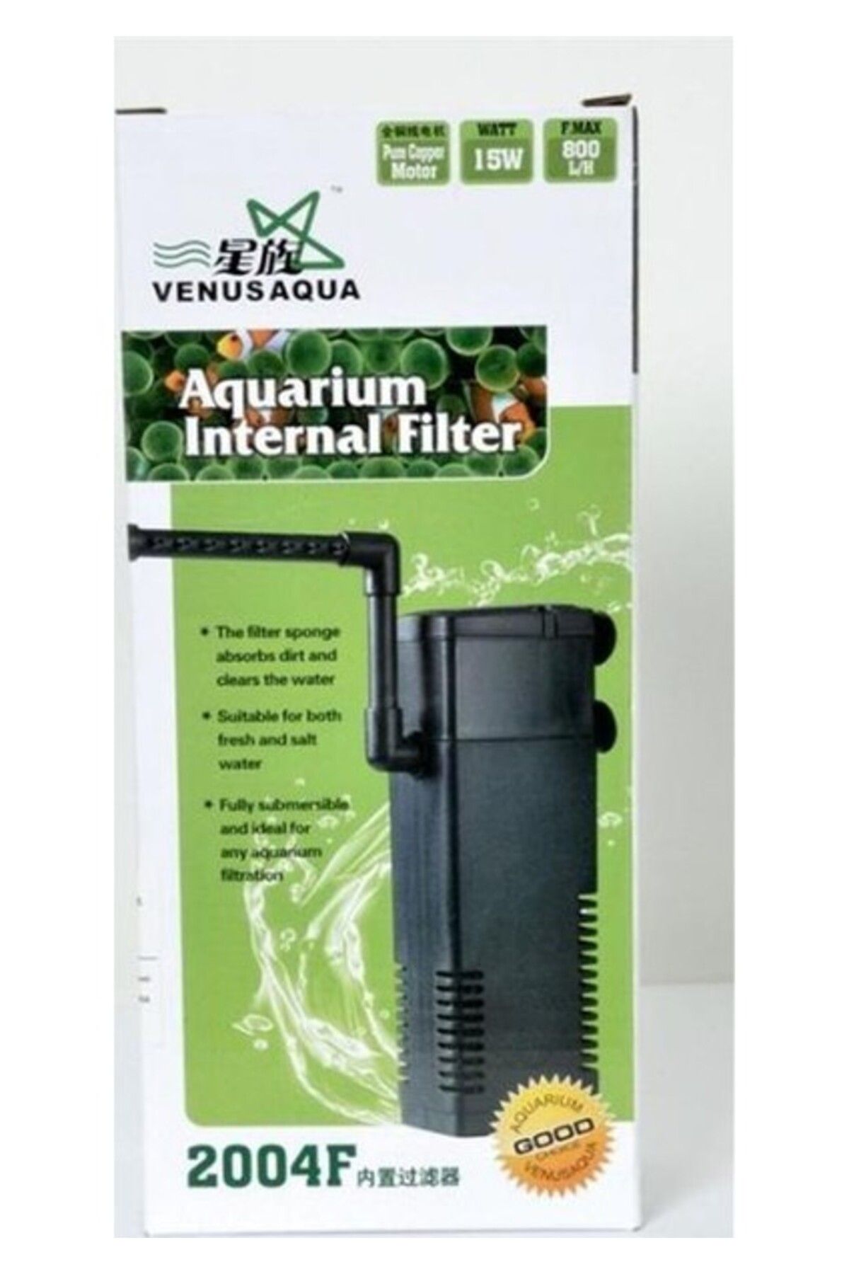 Orqinel Venusaqua 2004F 800L/H 15W Akvaryum İç Filtre