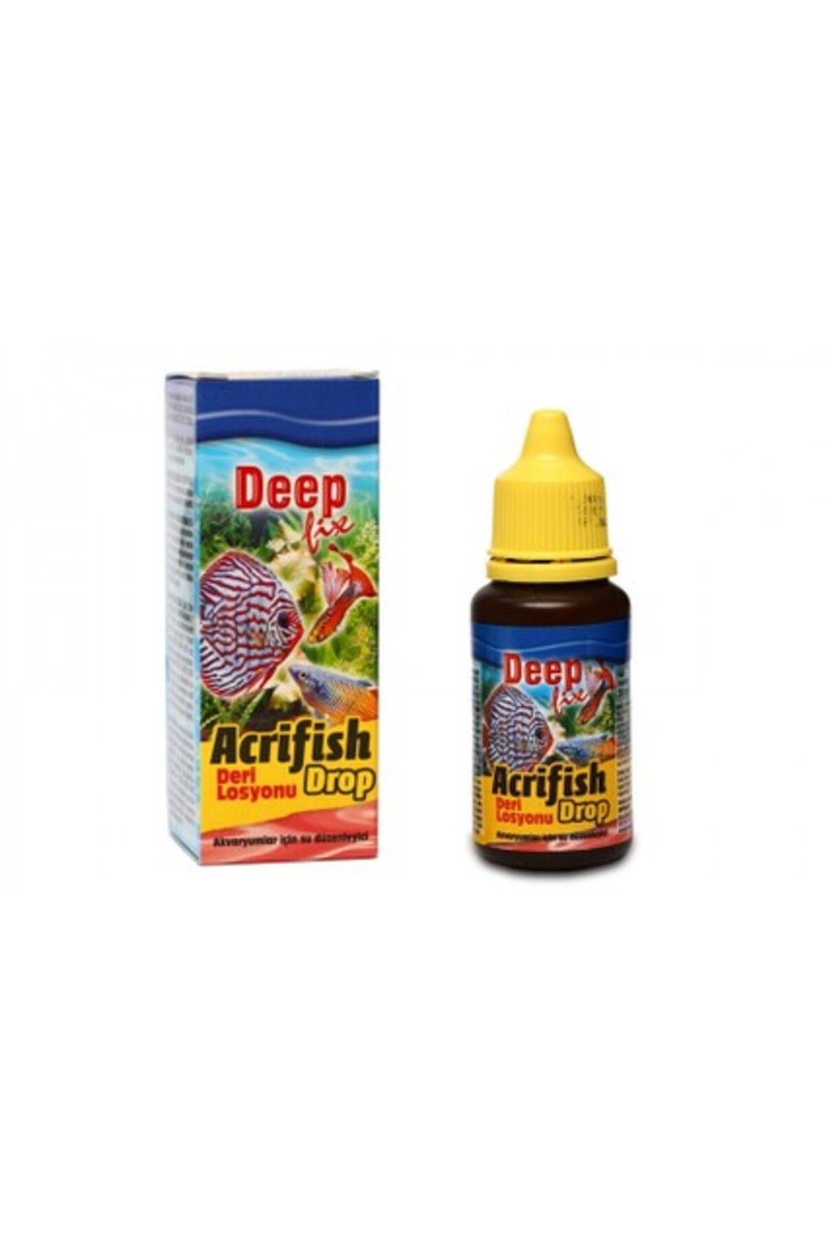 Genel Markalar Deepfix Acrifish Drop Mantar Ve Parazit Giderici 30 ml