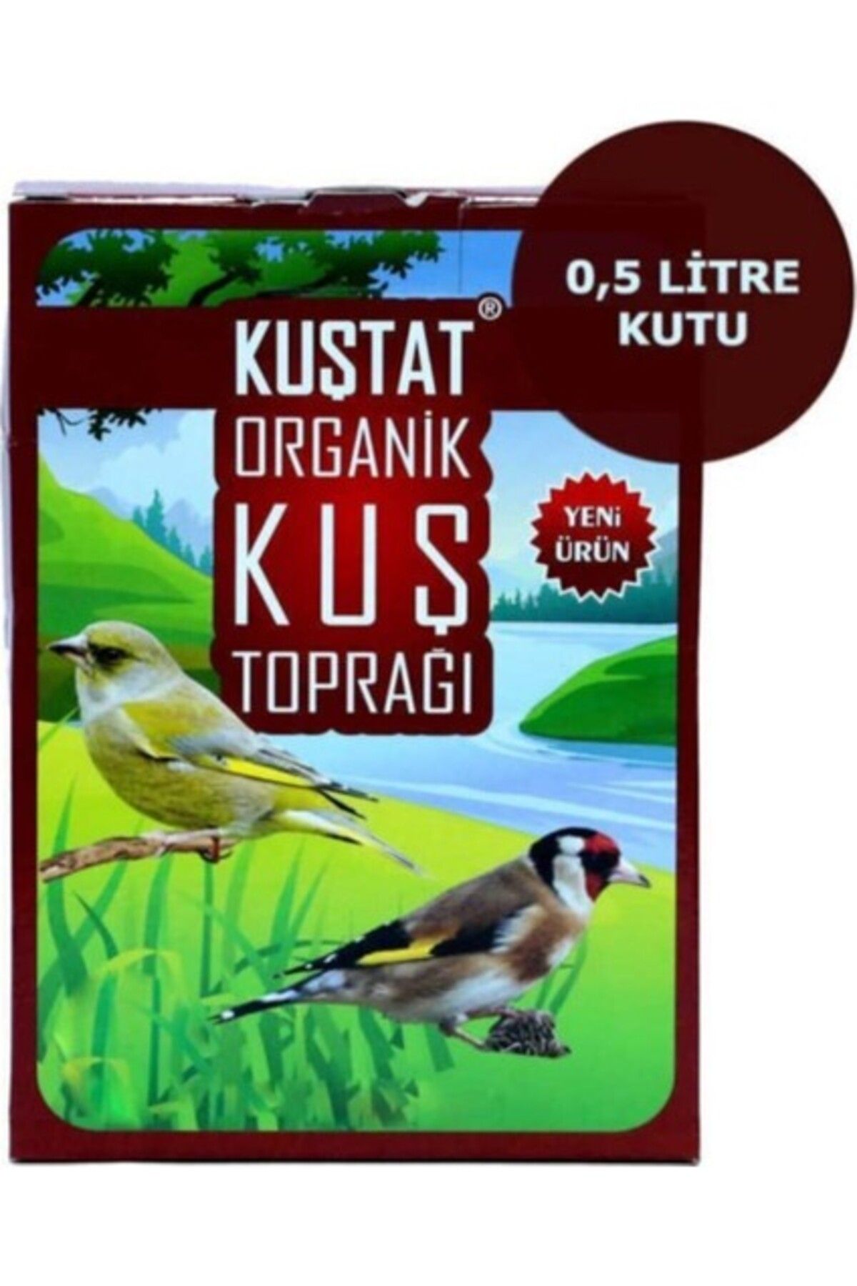 Orqinel Kuştat Kuşlarınız Için Organik Kuş Toprağı 0,5 Litre