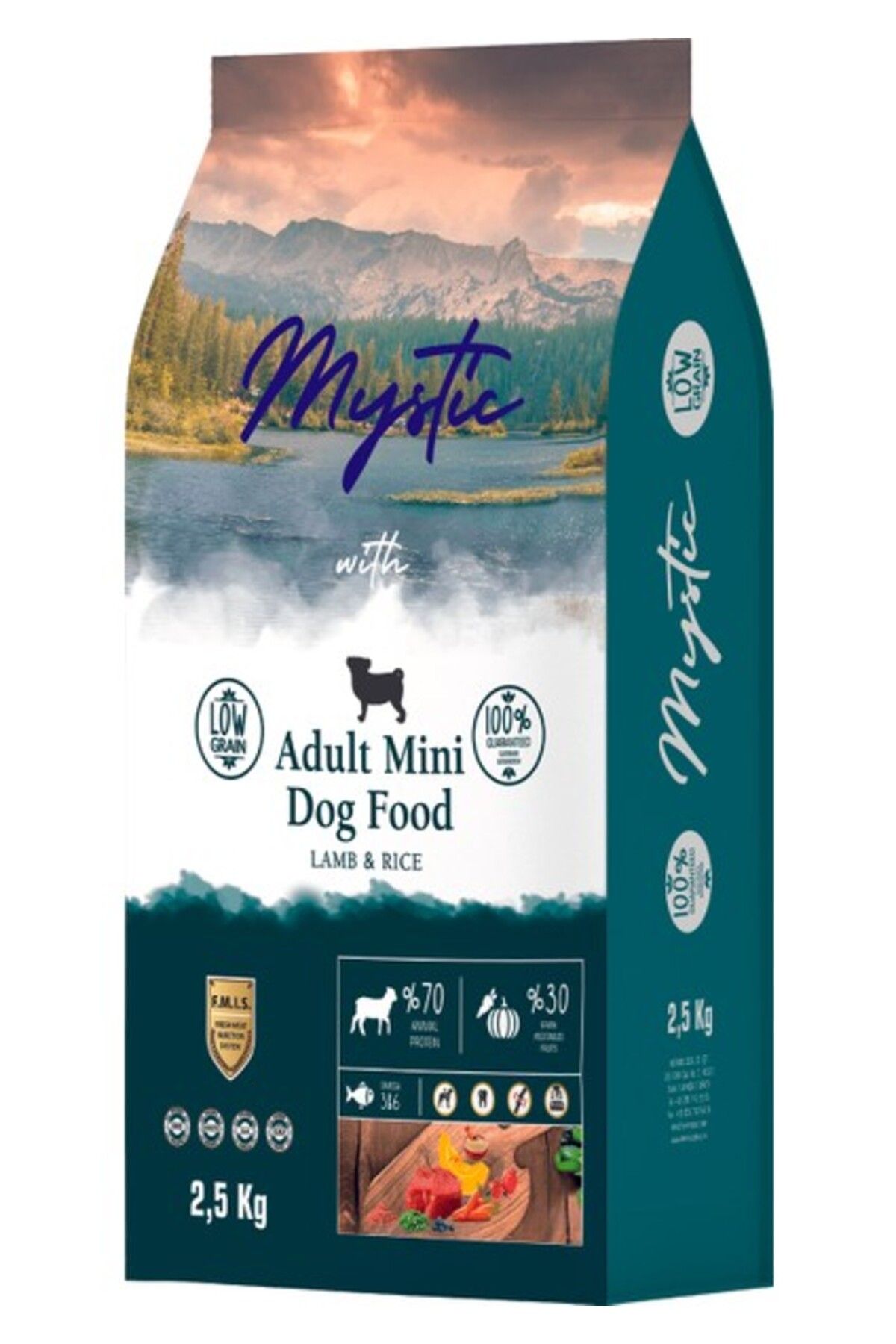 Mystic Kuzulu Mini Irk Yetişkin Köpek Maması 2,5 kg