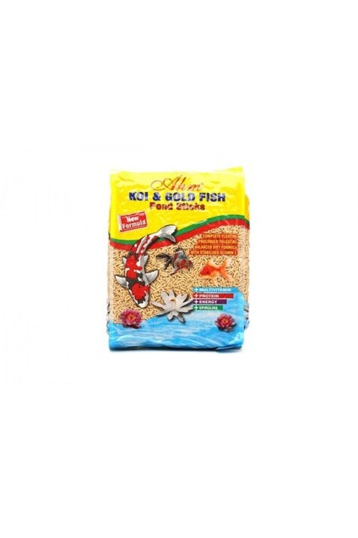 Orqinel Balık Yemi Koi Goldfish Naturel Pond Sticks 1 Kg