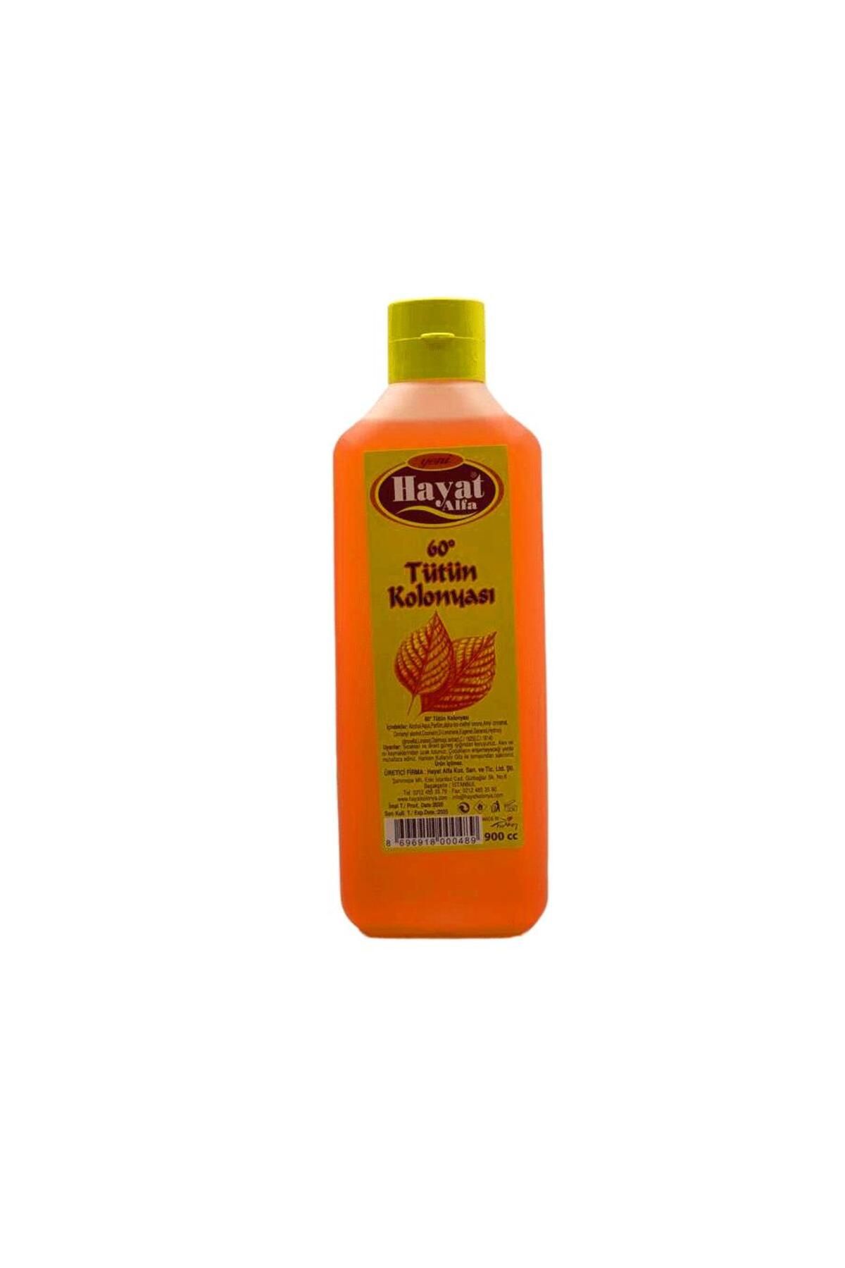 Qirora HAYAT 900ML TÜTÜN KOLONYA BİDON (4614)