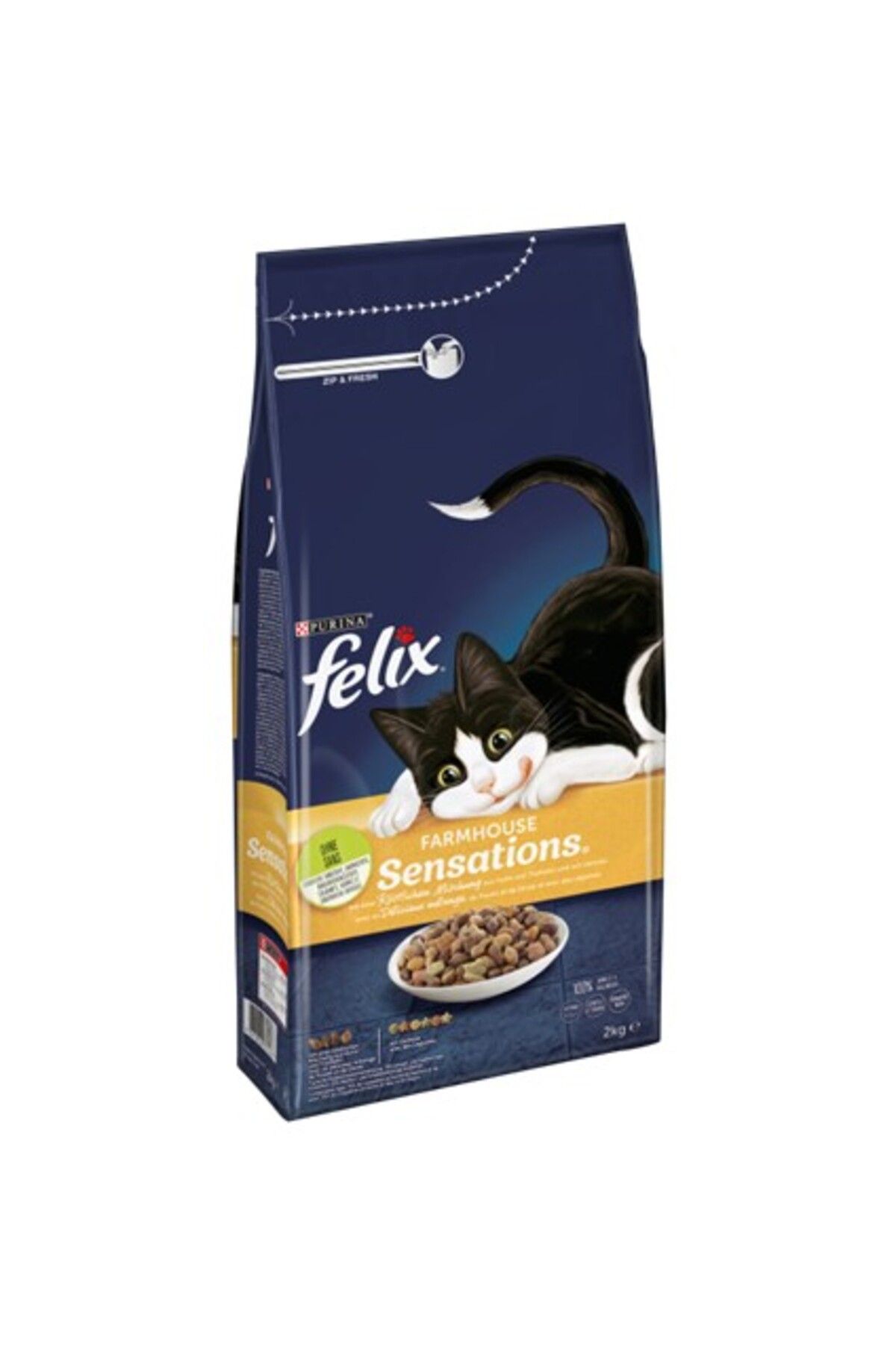 Orqinel Purina Felix Tavuk ve Hindili Kuru Kedi Maması 2kg