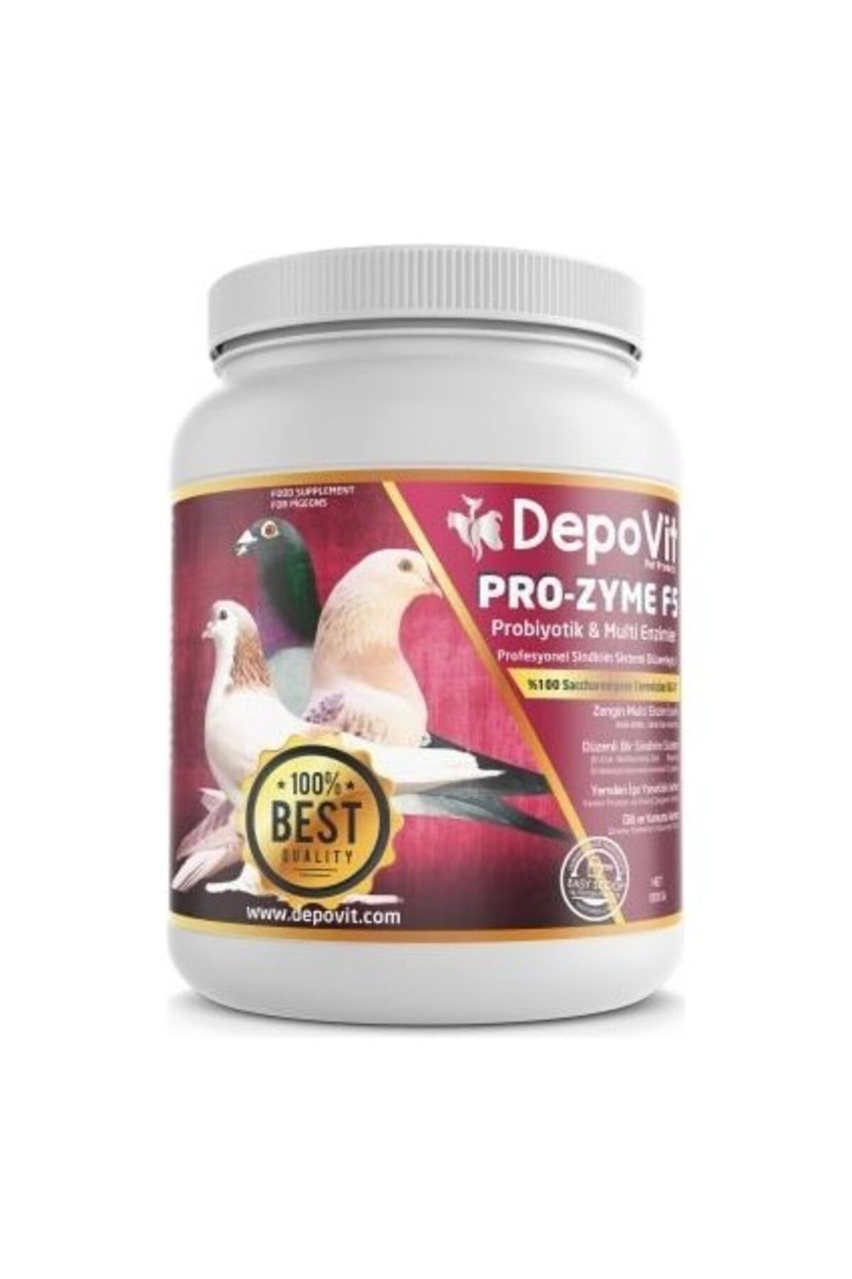 Orqinel Depovit Pro - Zyme F5 Probiyotik ve Multienzimler 1 kg