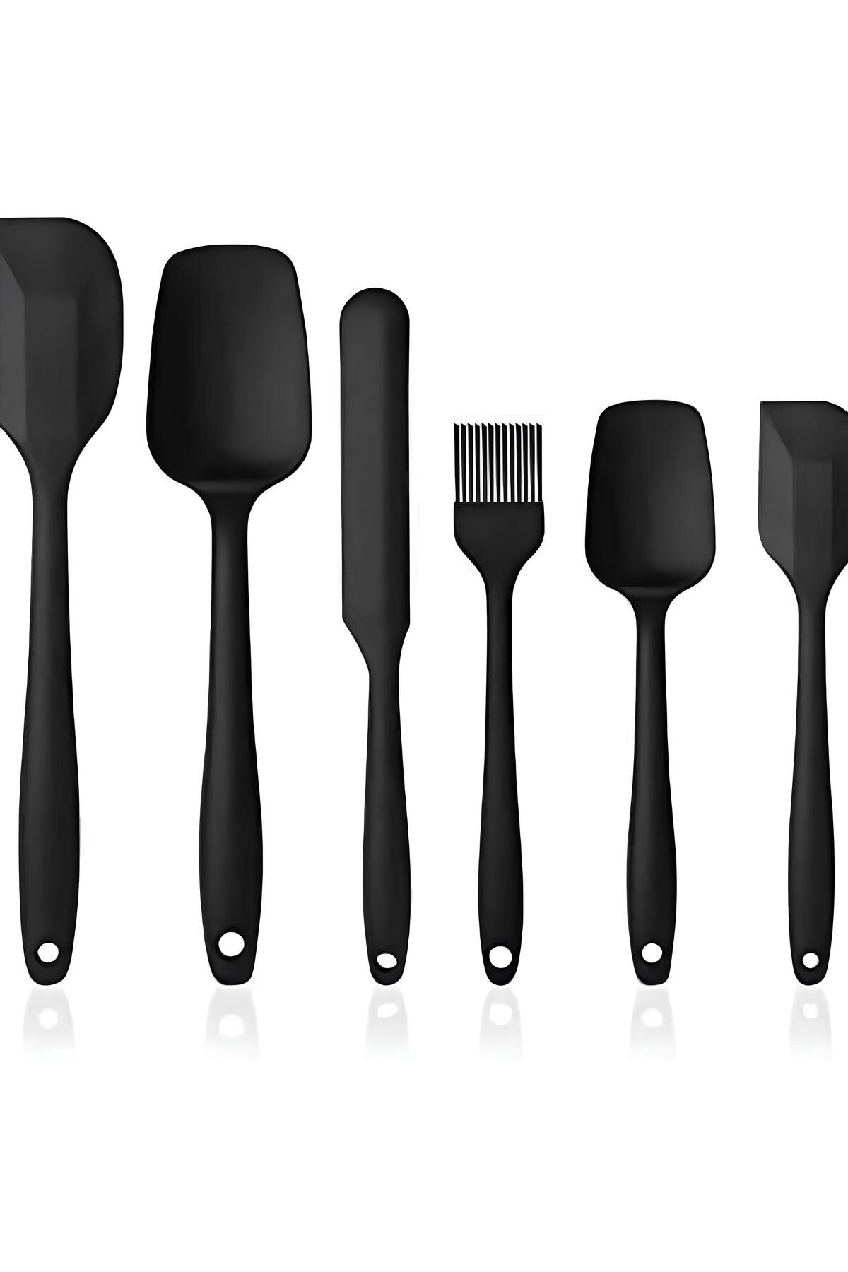 Birdoludukkan 6'LI SİLİKON SERVİS SPATULA SETİ