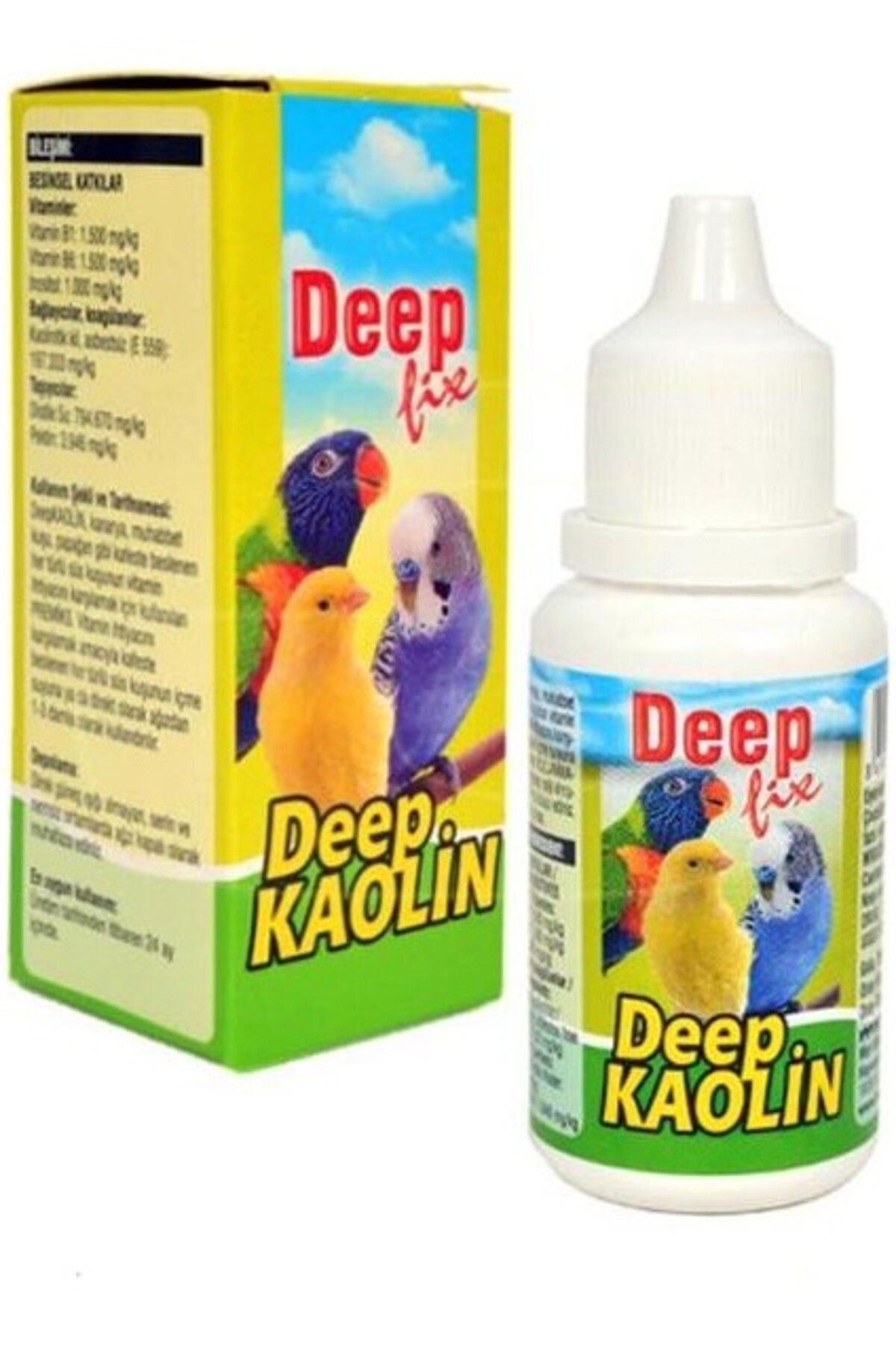 Orqinel Deep Kaolin 15 ml Kuş Vitamini