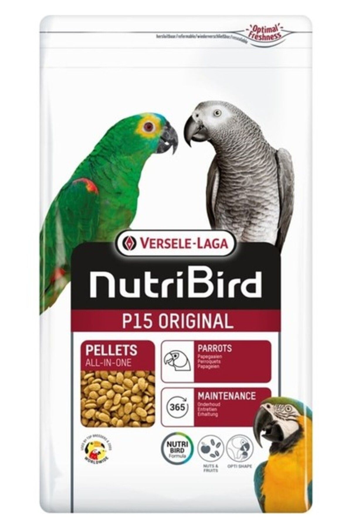 Versele Laga Nutribird P15 Orıgınal Papağan Pelet Yem 1 Kg