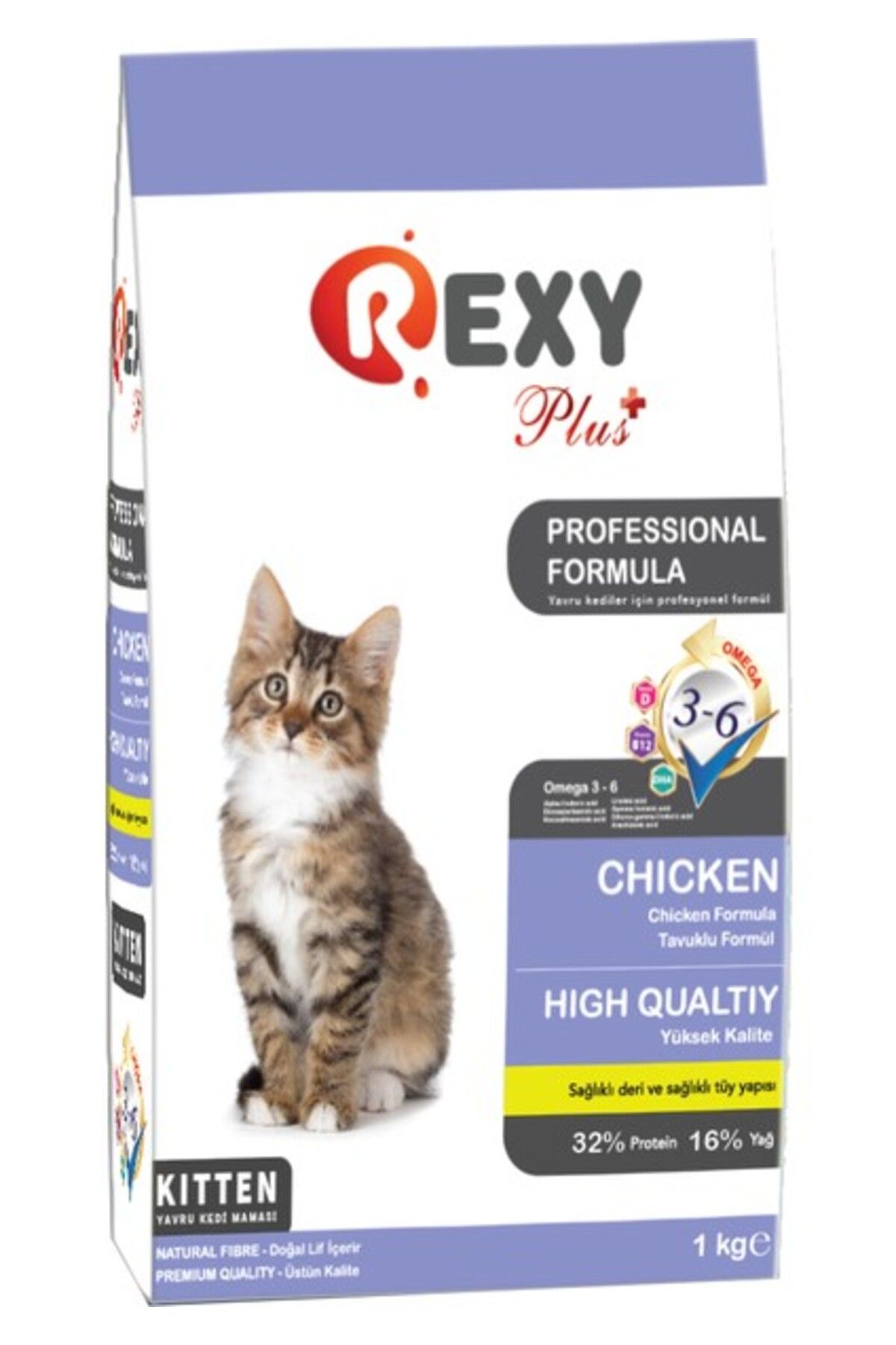 Rexy Tavuk Etli Yavru Kedi Maması 1 Kg