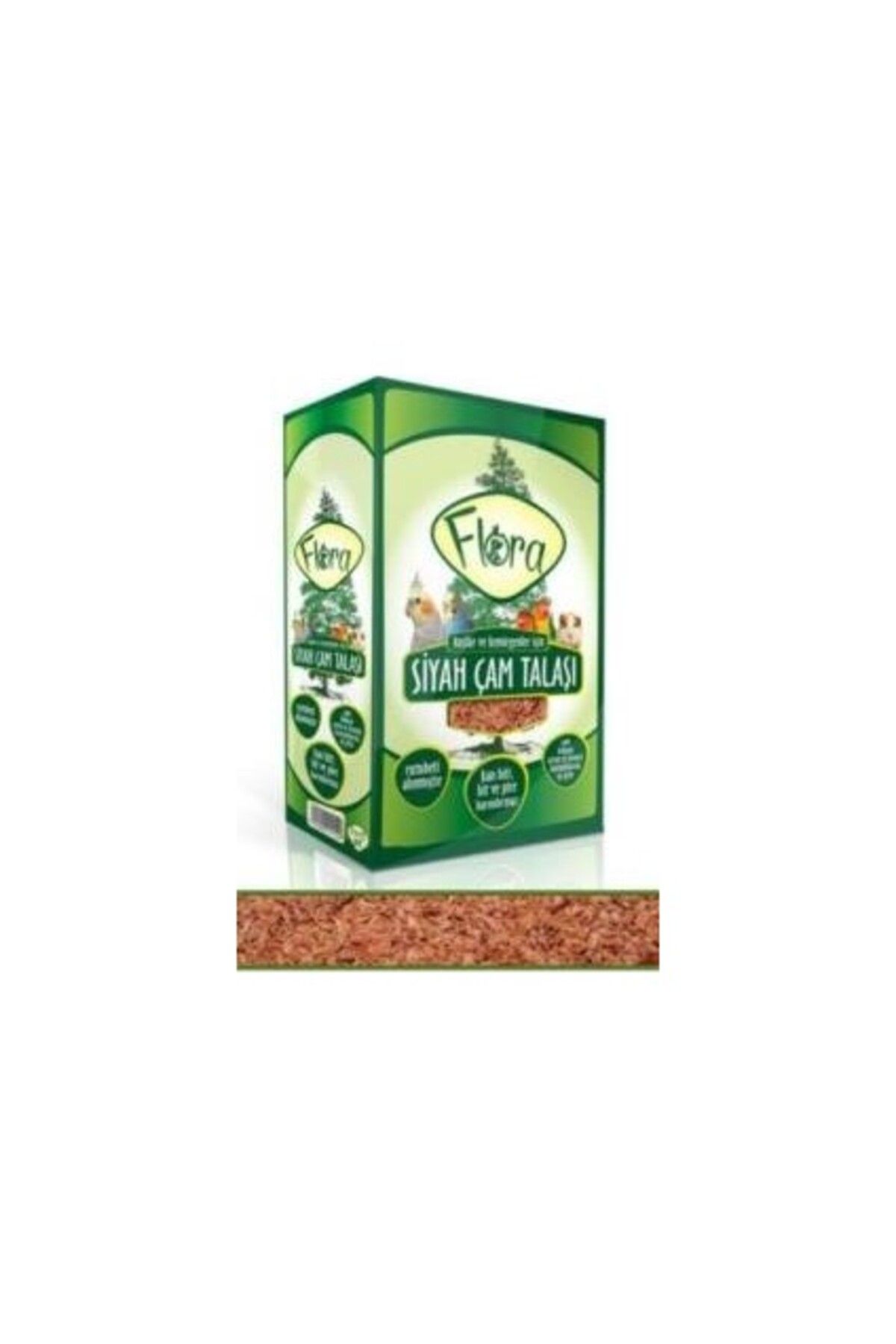 Orqinel Flora Siyah Çam Talaşı 50Gr.