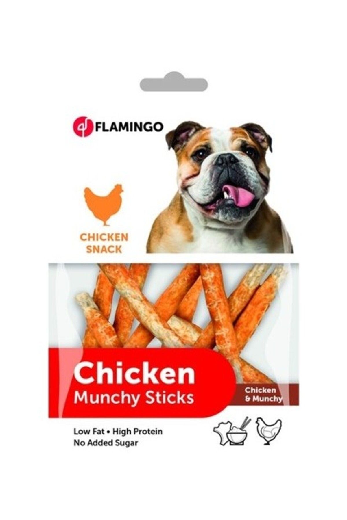 Flamingo Chicken Munchy Sticks Tavuklu Köpek Ödülü 80 gr