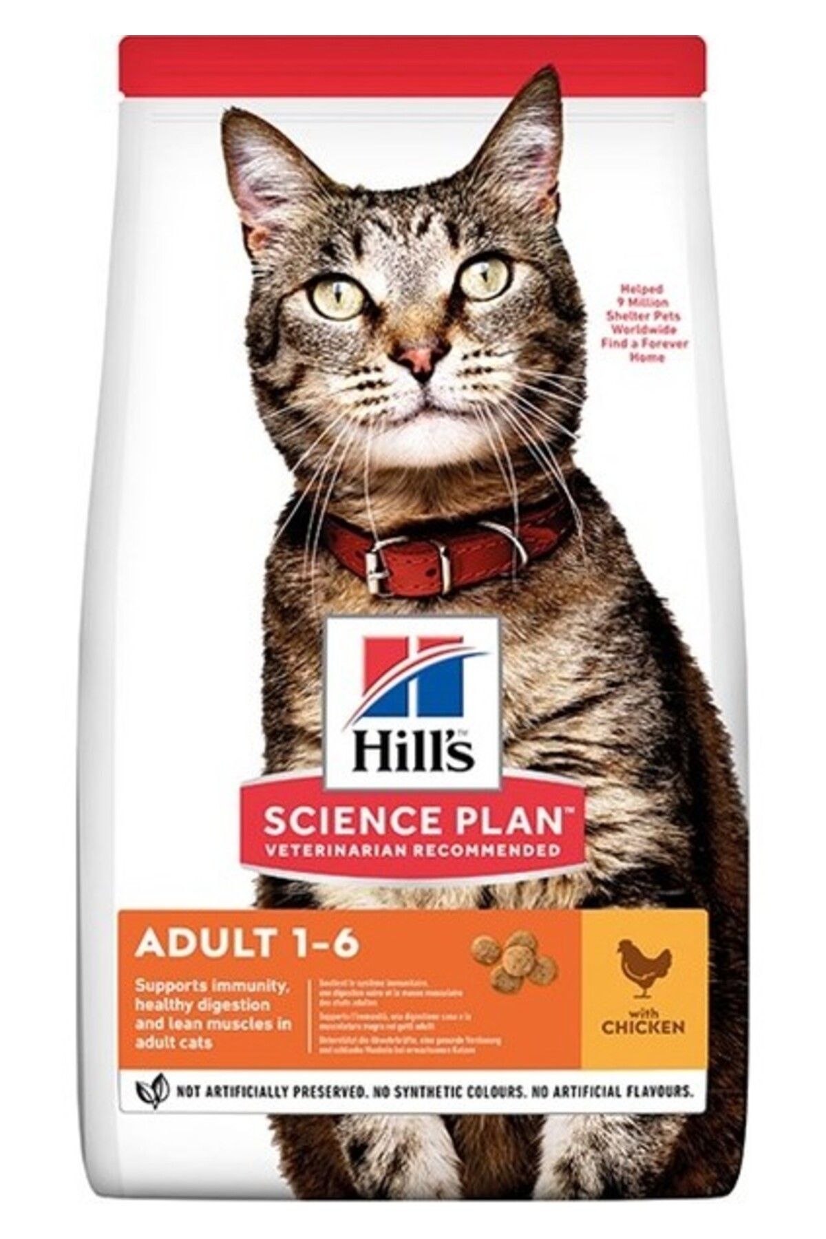 Hill's Tavuk Etli Yetişkin Kedi Maması - 1,5 kg