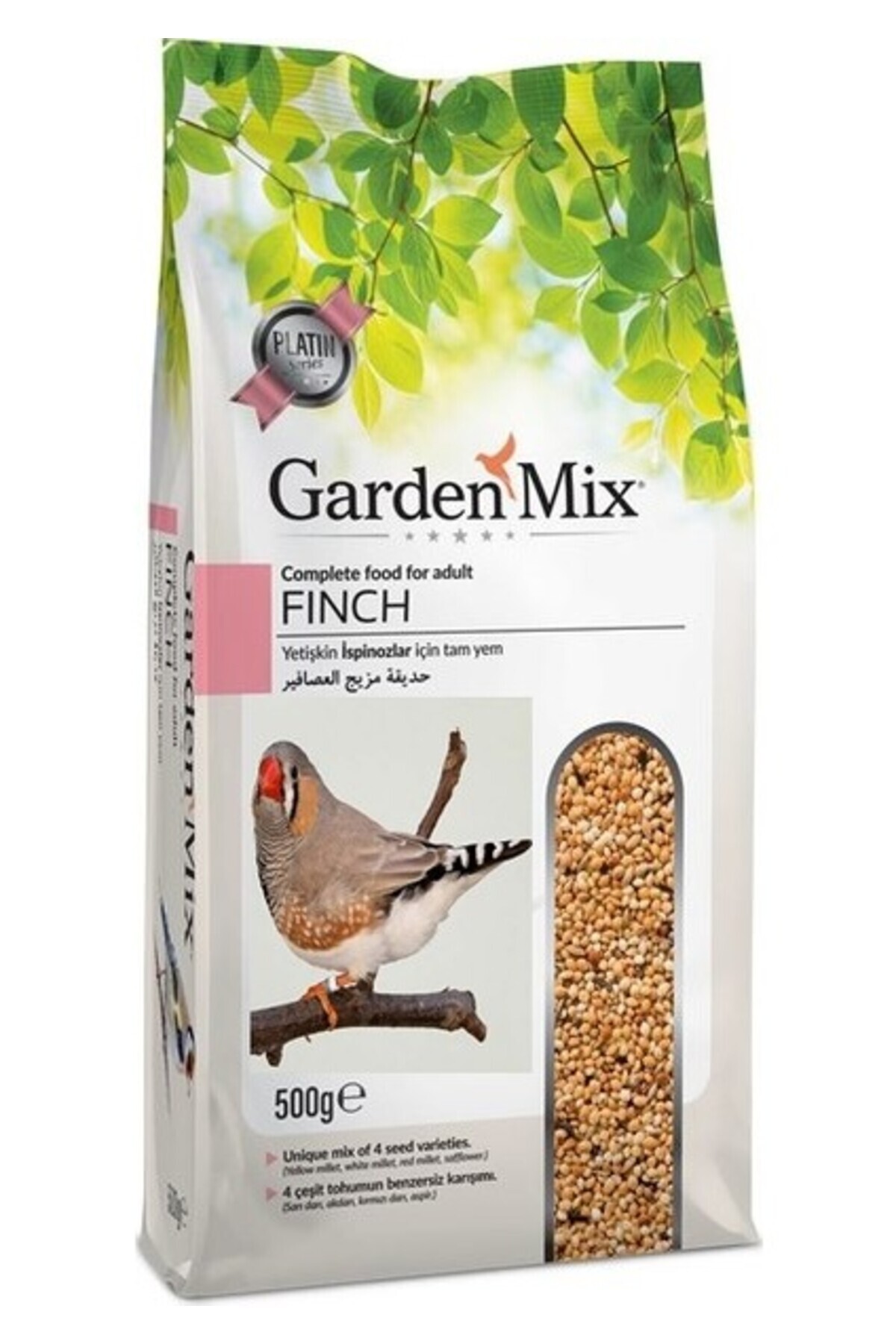 Furlo Garden Mix Platin Series Finches Hint Bülbülü Yemi 500GR
